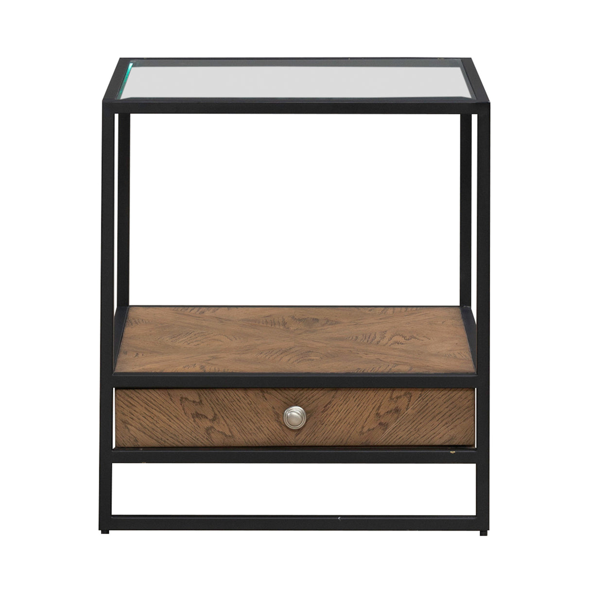 Bedford Weathered Oak End Table QK1106174