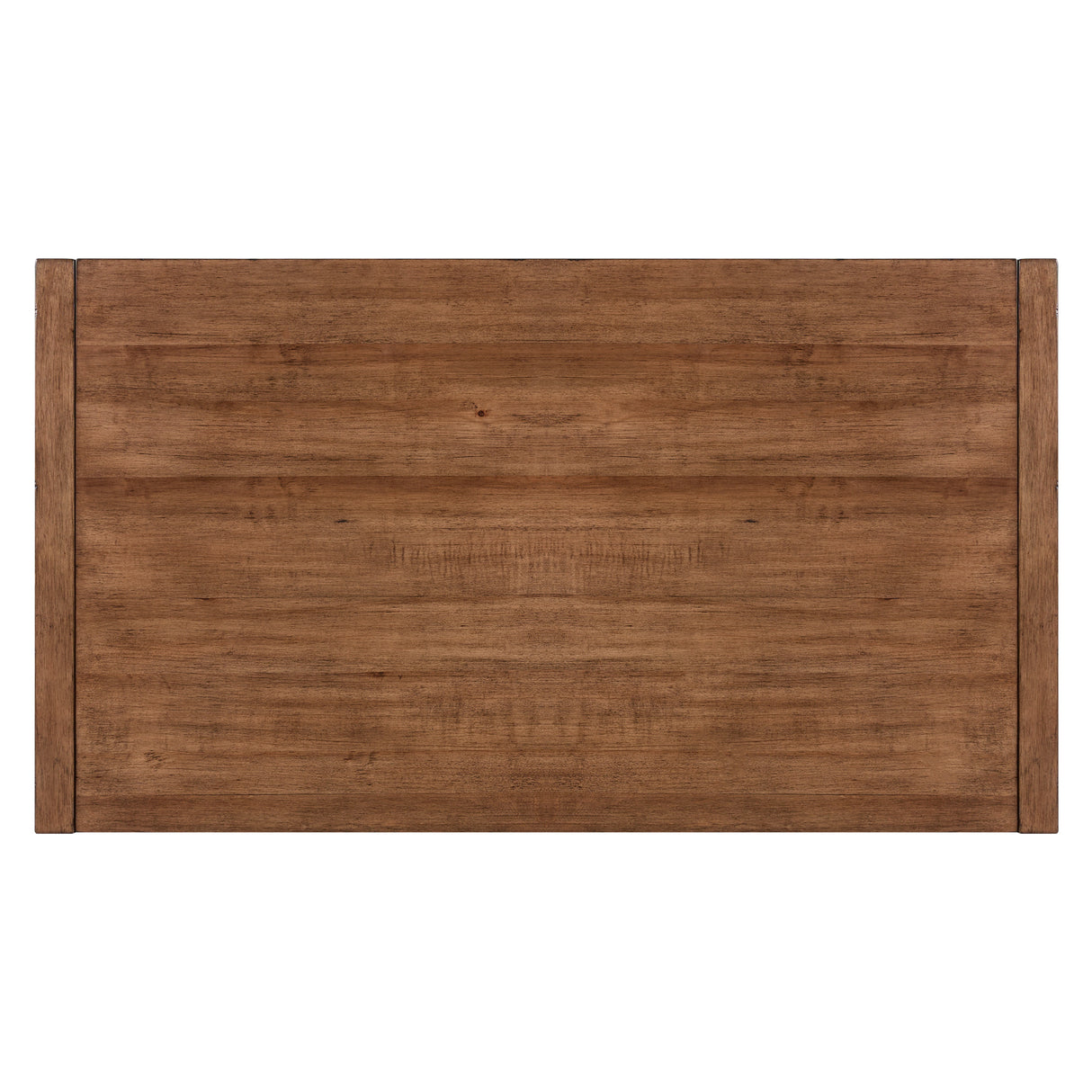 Top view of Shaker Lakes Harvest Brown Coffee Table