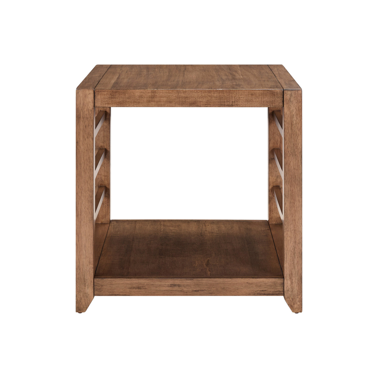 Shaker Lakes Harvest Brown End Table QK1106178