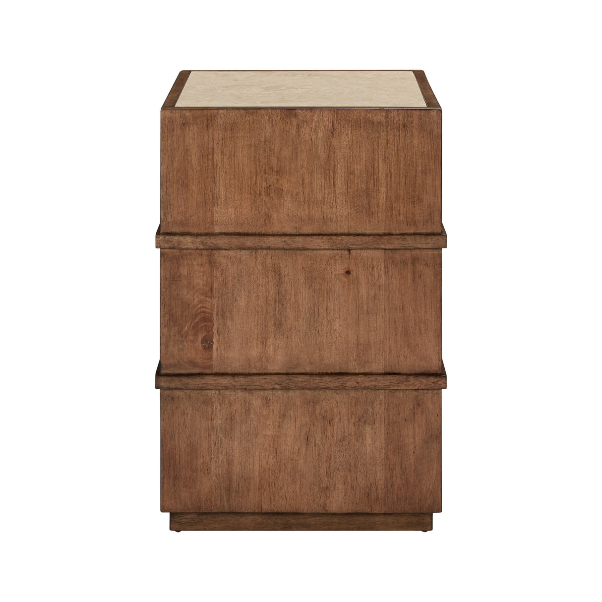 Shaker Lakes Harvest Brown Chairside Table QK1106179