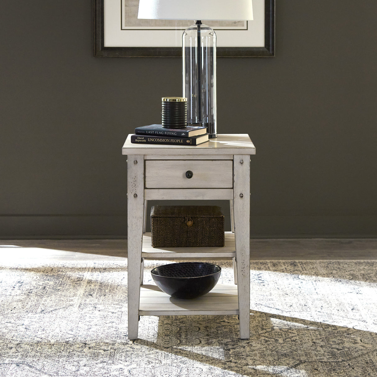 Lake House Chairside Table
