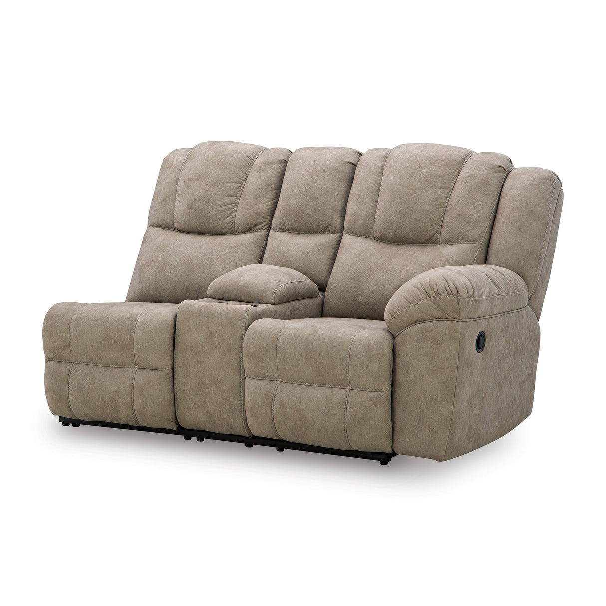 Side view of Pearce-Pike Birch 3 Piece Right Console Reclining Sectional