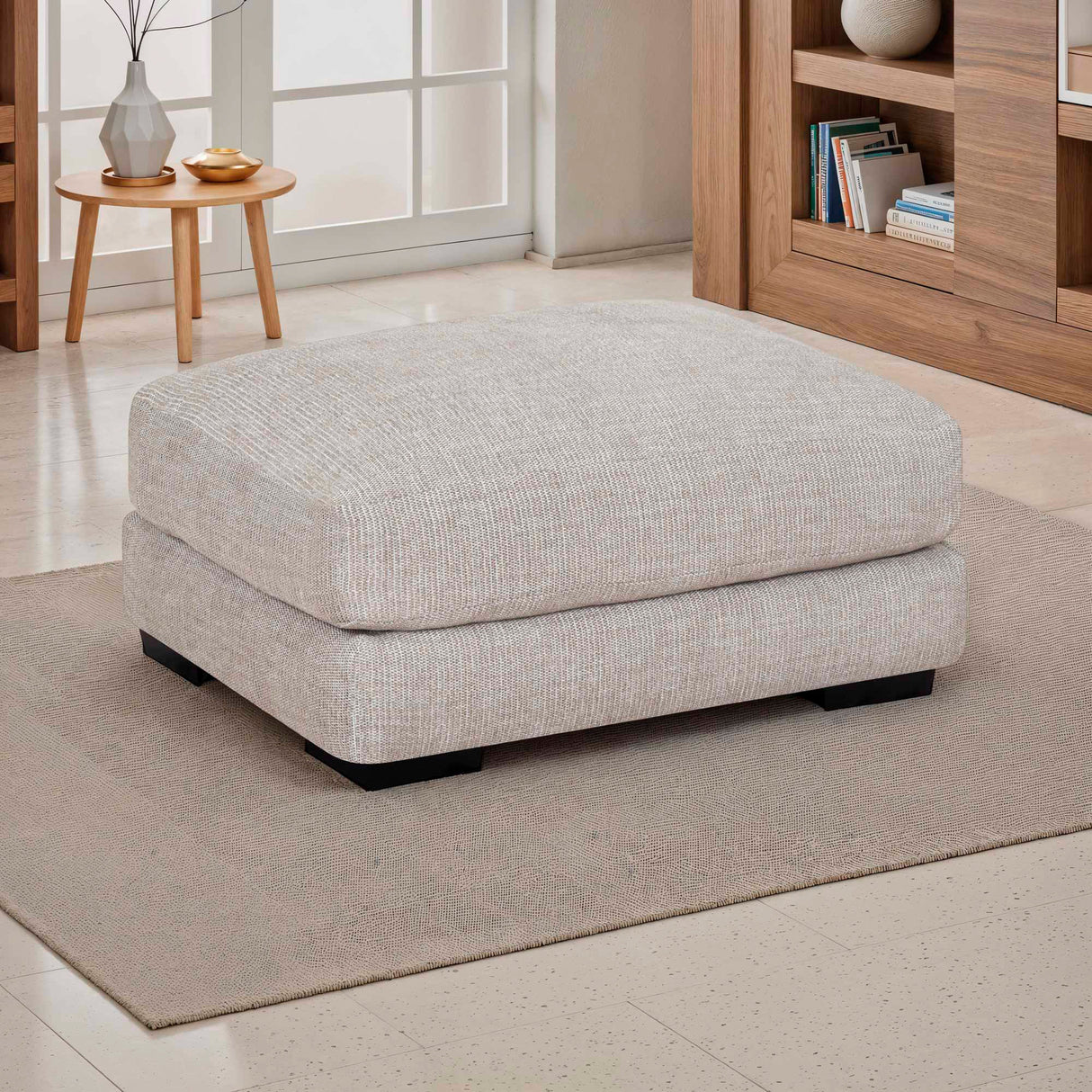 Room setting 3 featuring Wake Otter Ottoman
