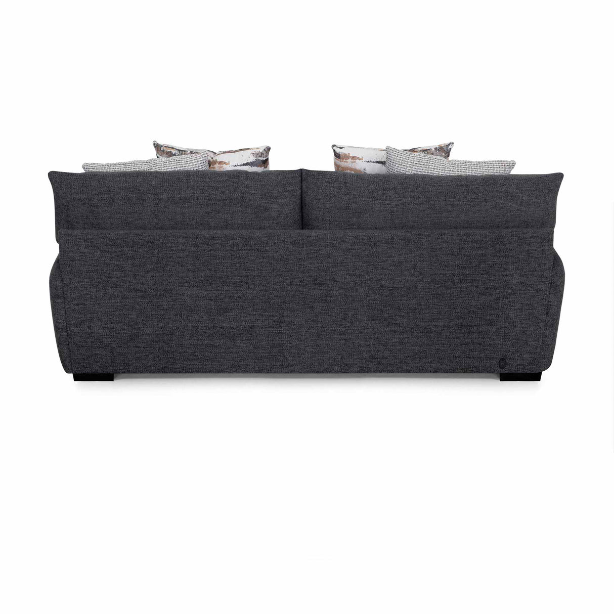 Back view of Wake Slate Sofa