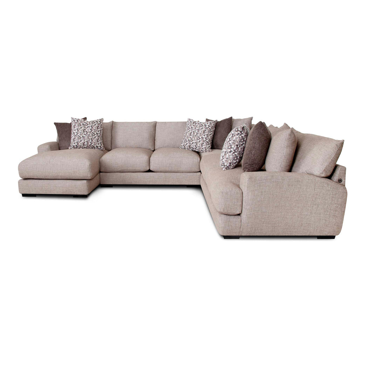 Wake 4 Piece Left Chaise Sectional