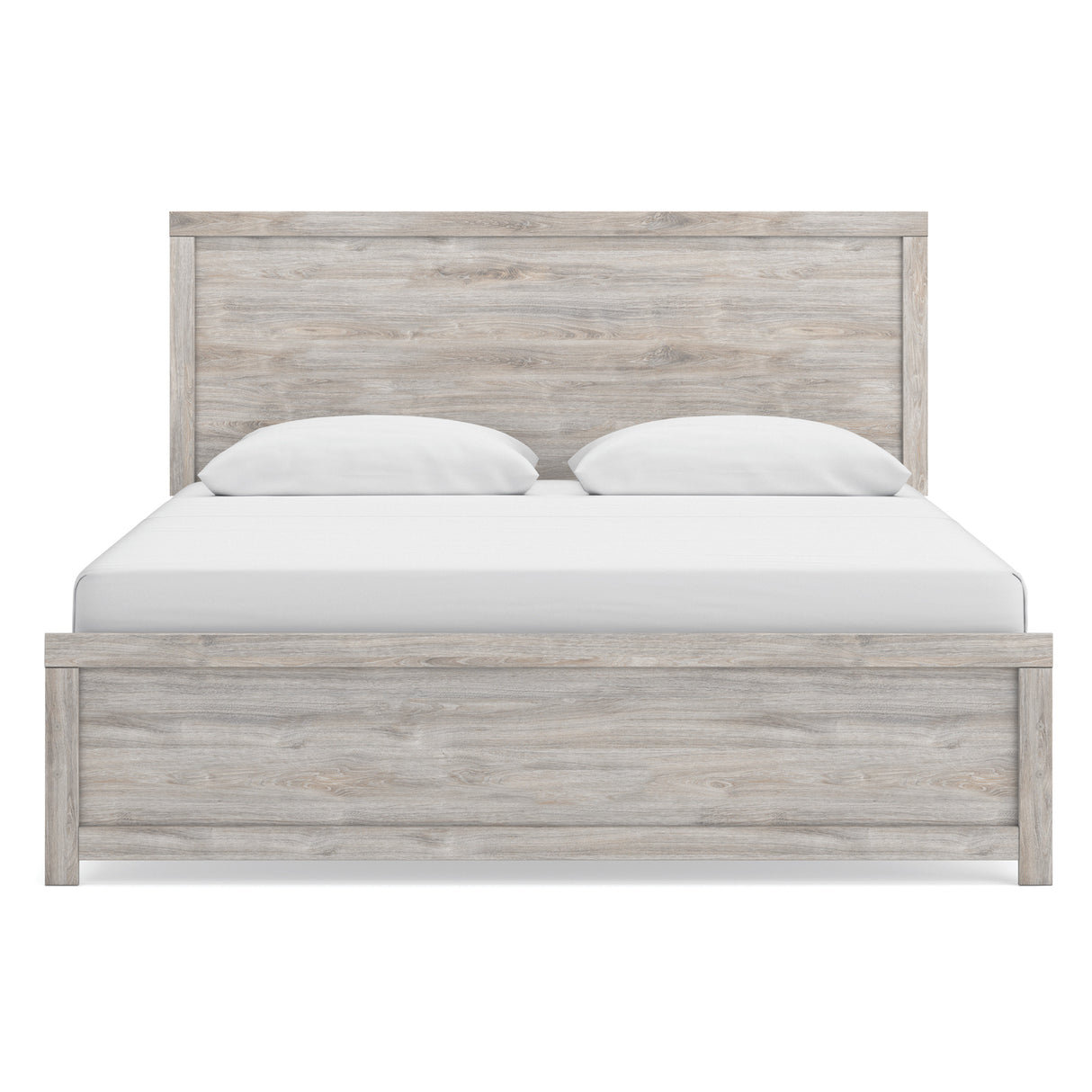 Broachmyn Gray King Panel Bed QK1106404