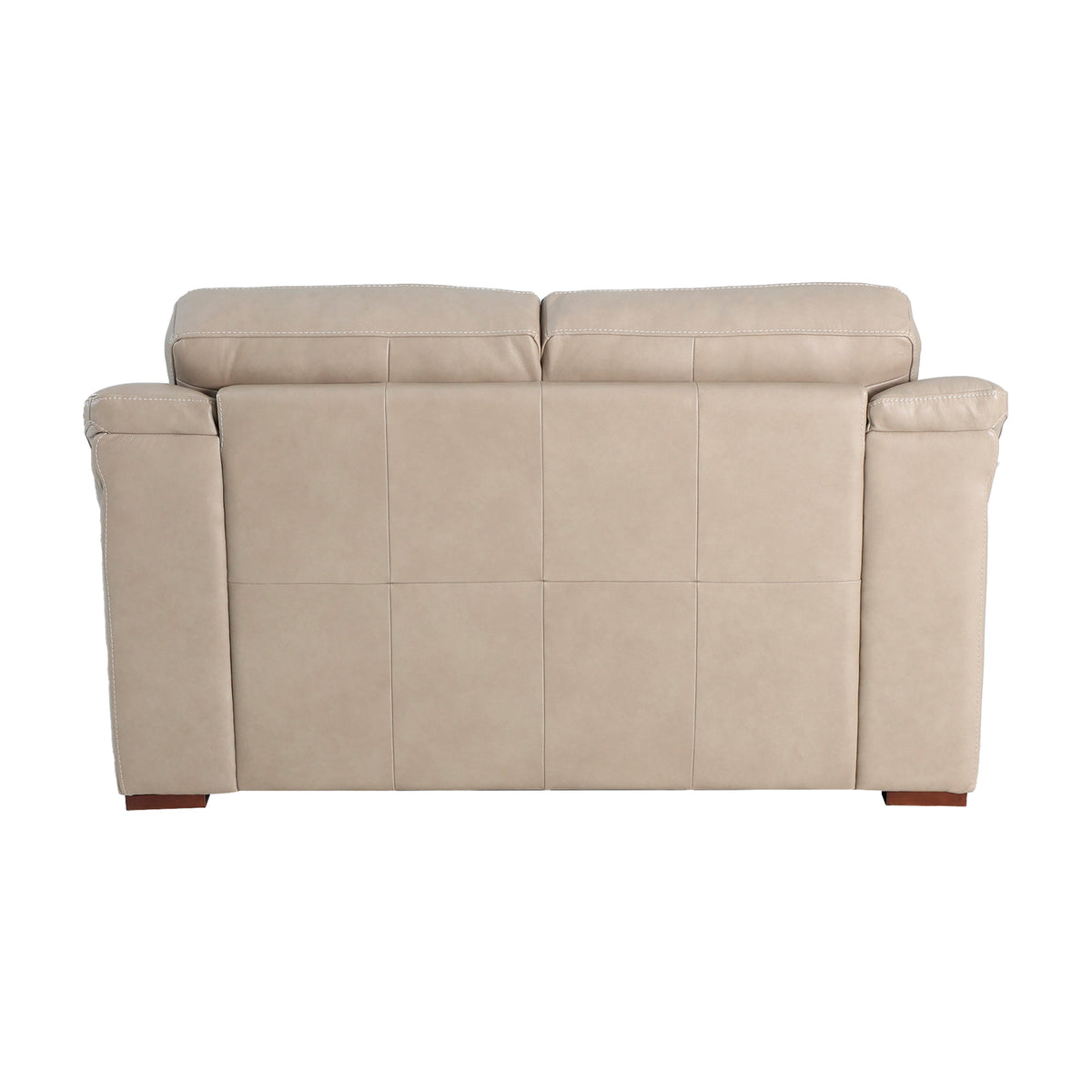 Back view of Ellsworth Pebble Loveseat