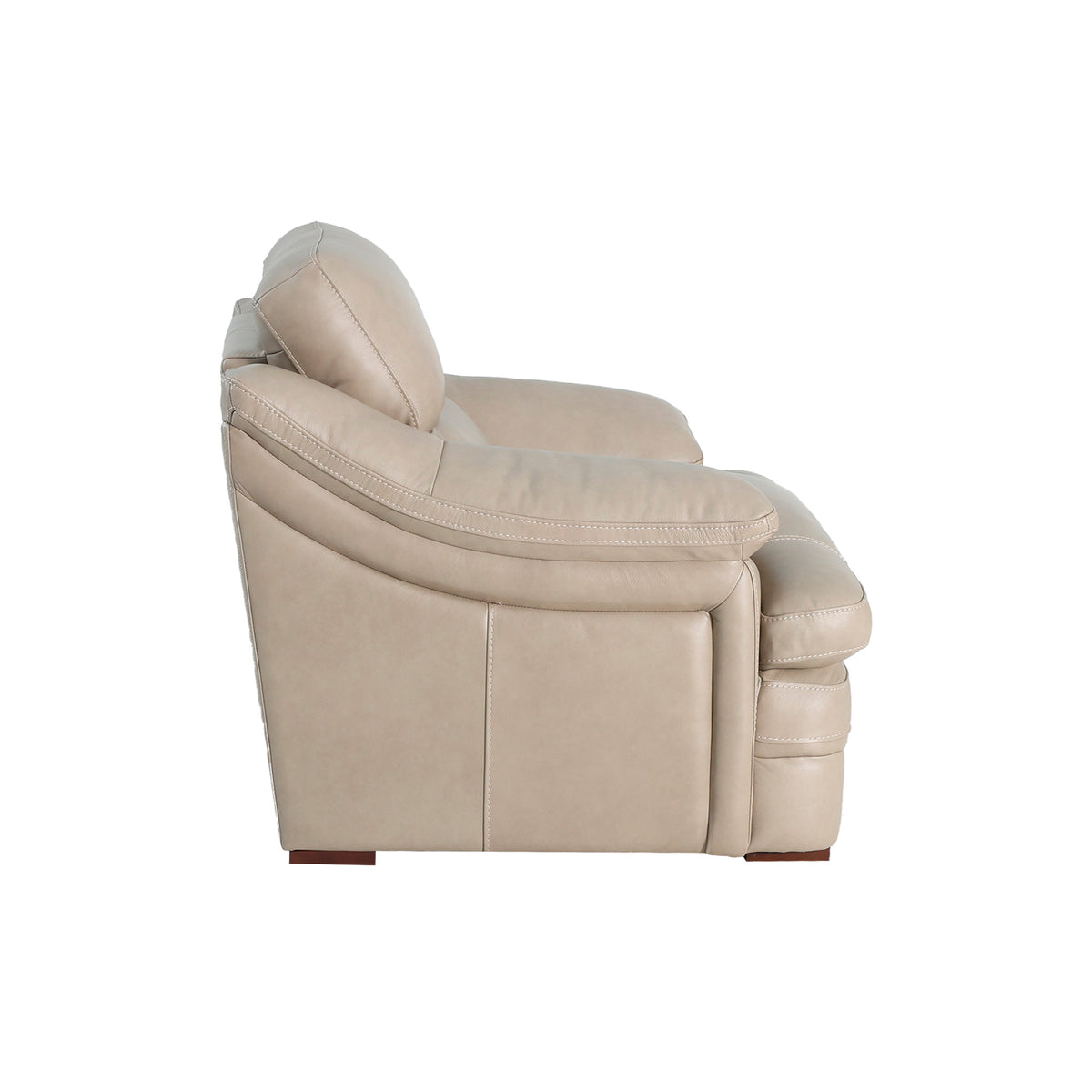 Side view of Ellsworth Pebble Chair