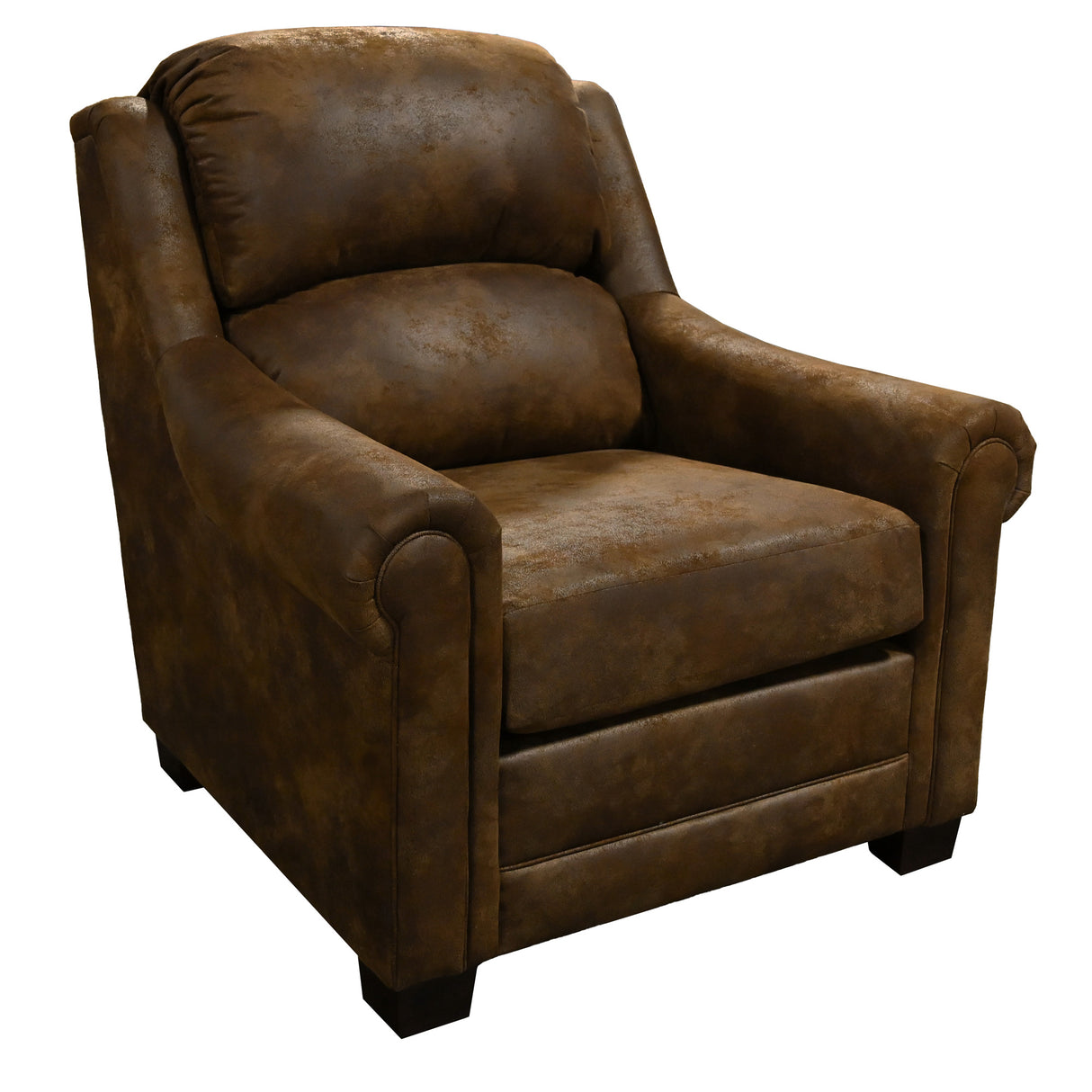 Front right view of Redcliffe Tobacco Chair
