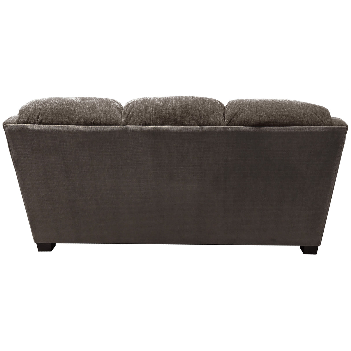 Back view of Redcliffe Truffle Nail Head Sofa