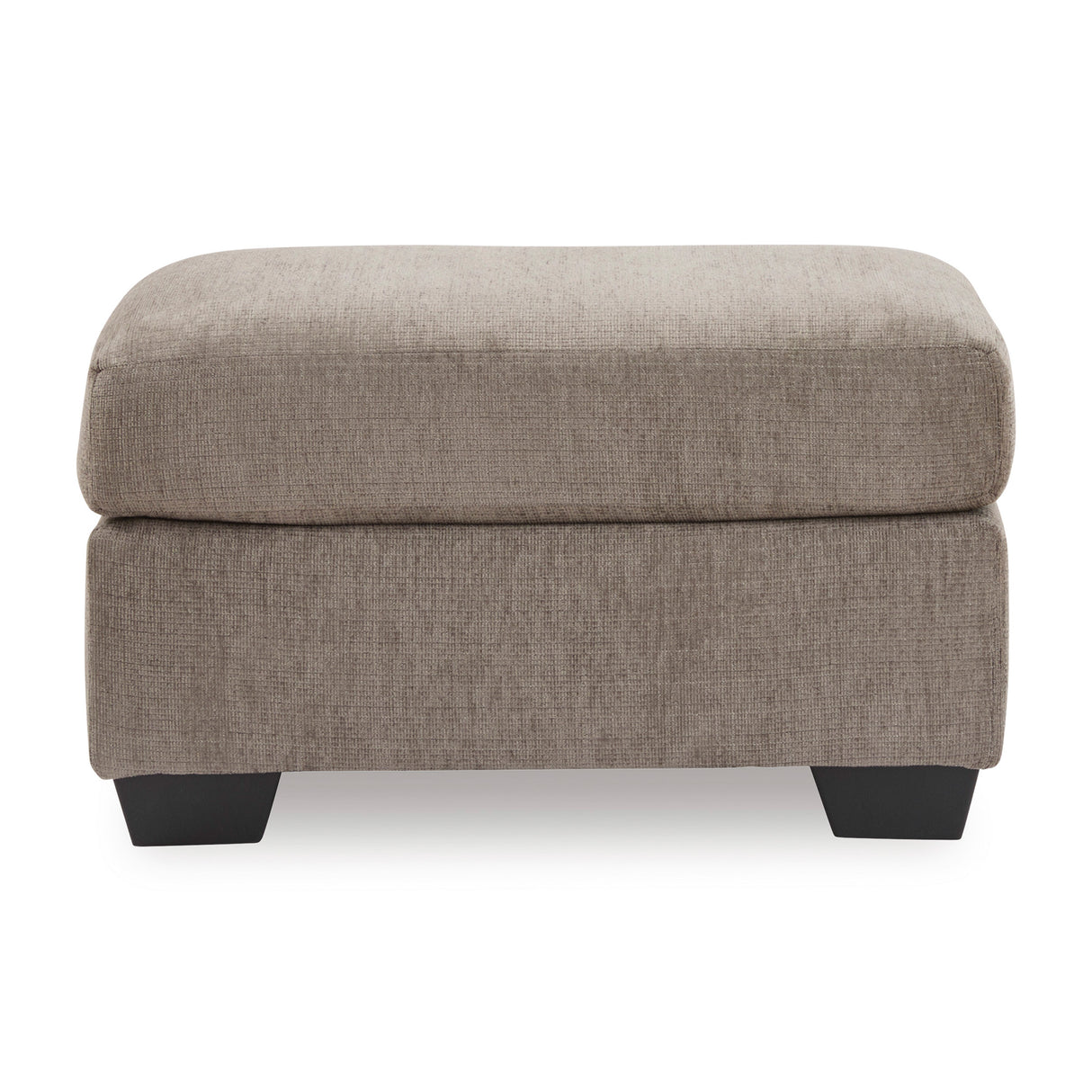 Back view of Loreo Truffle Ottoman