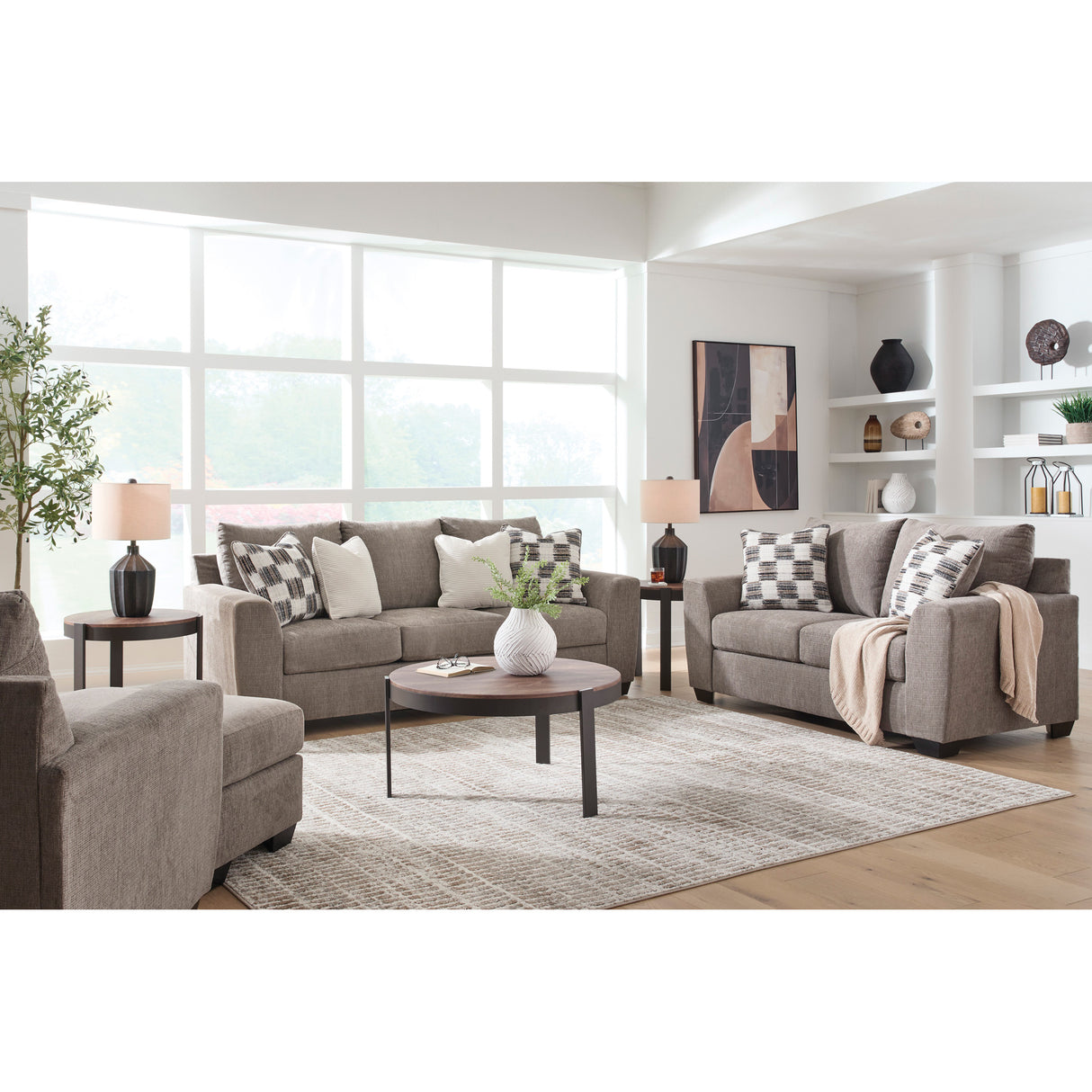 Room setting 2 featuring Loreo Truffle Sofa