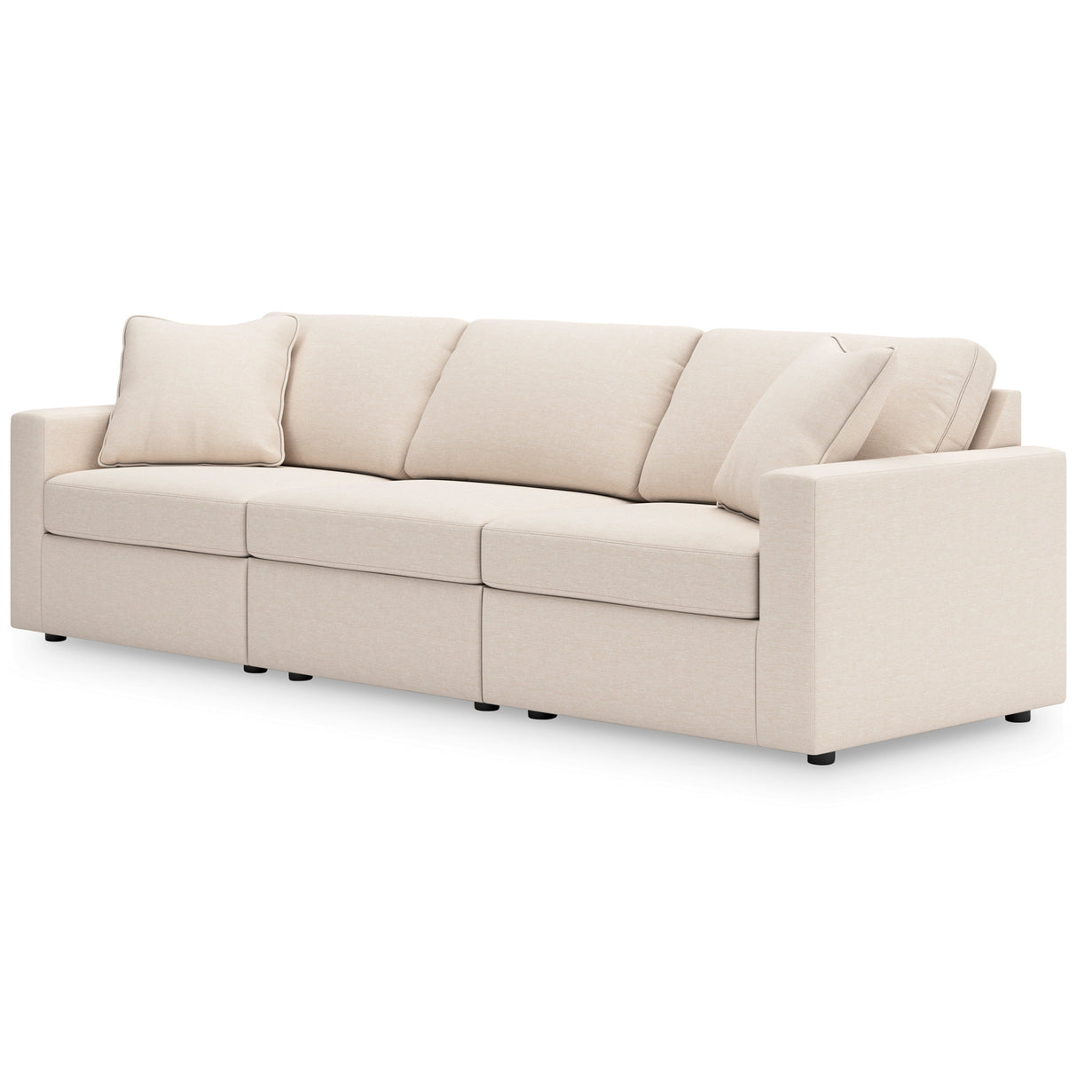 Side view of Modmax Oyster 3 Piece Sofa