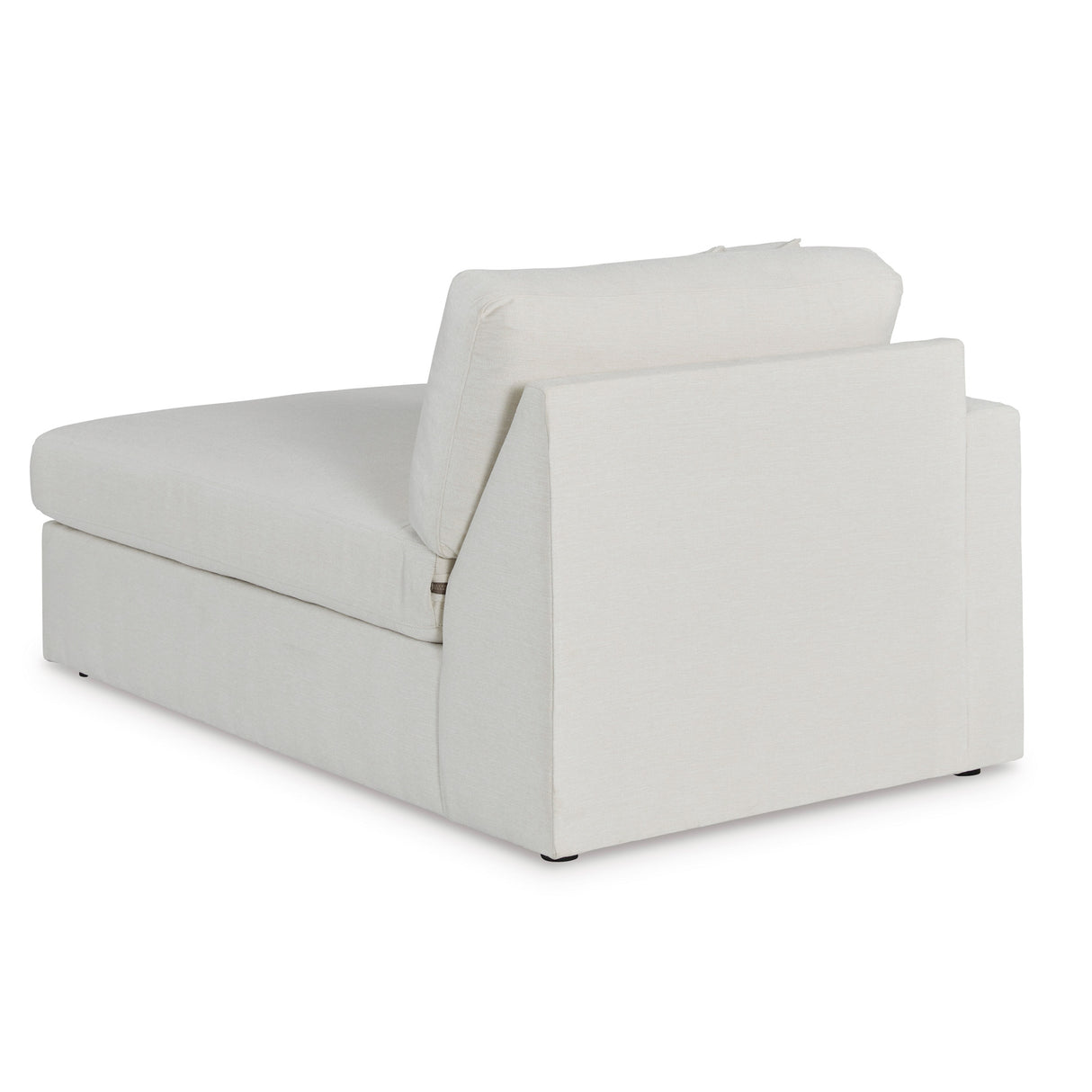 Back view of Modmax Oyster Left Chaise