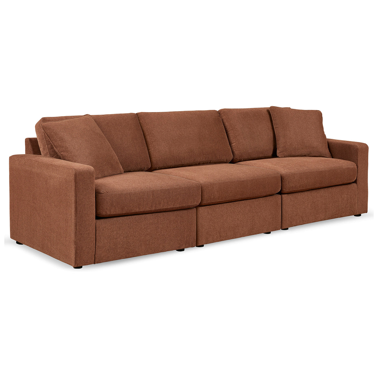 Front right view of Modmax Spice 3 Piece Sofa