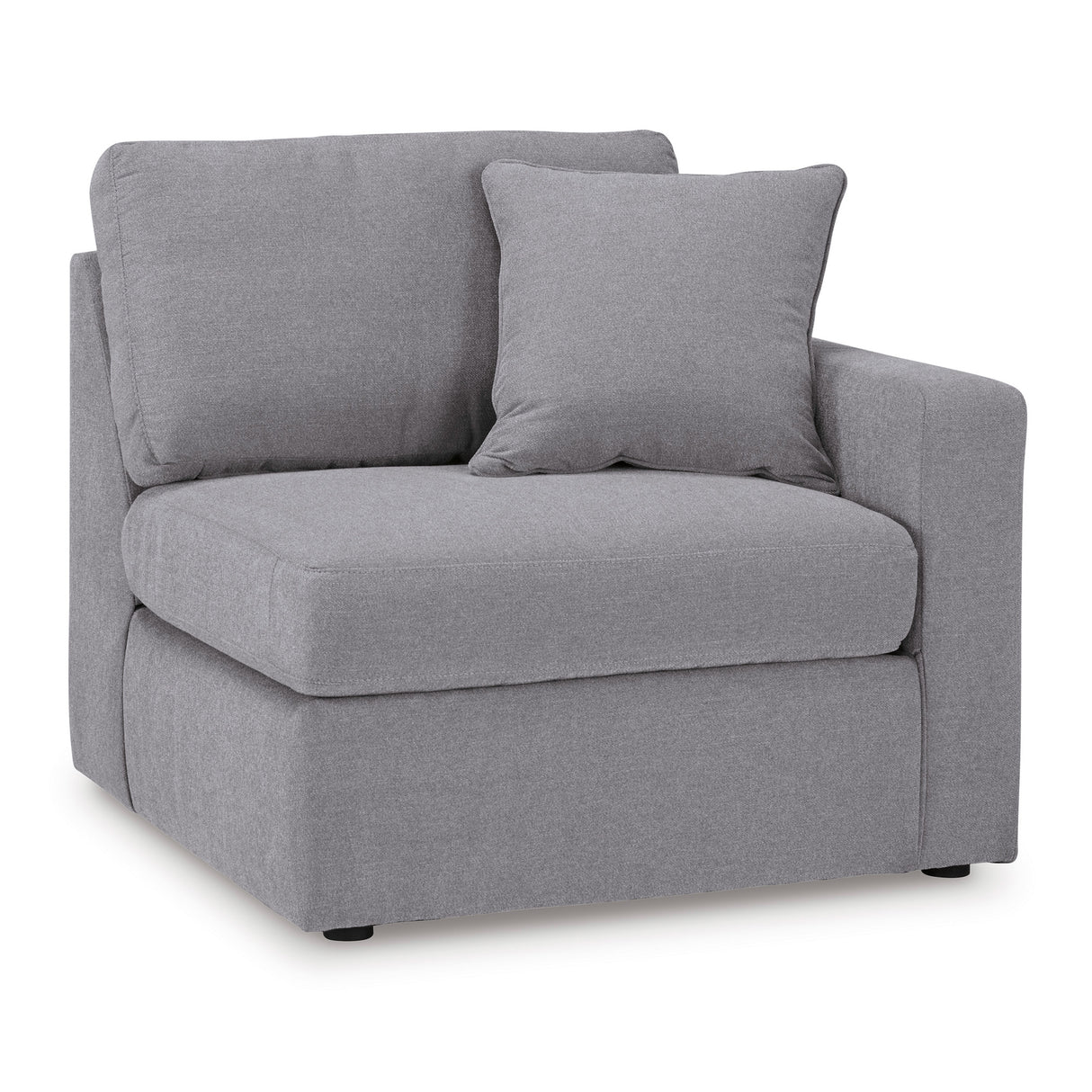 Side view of Modmax Granite Right Chair