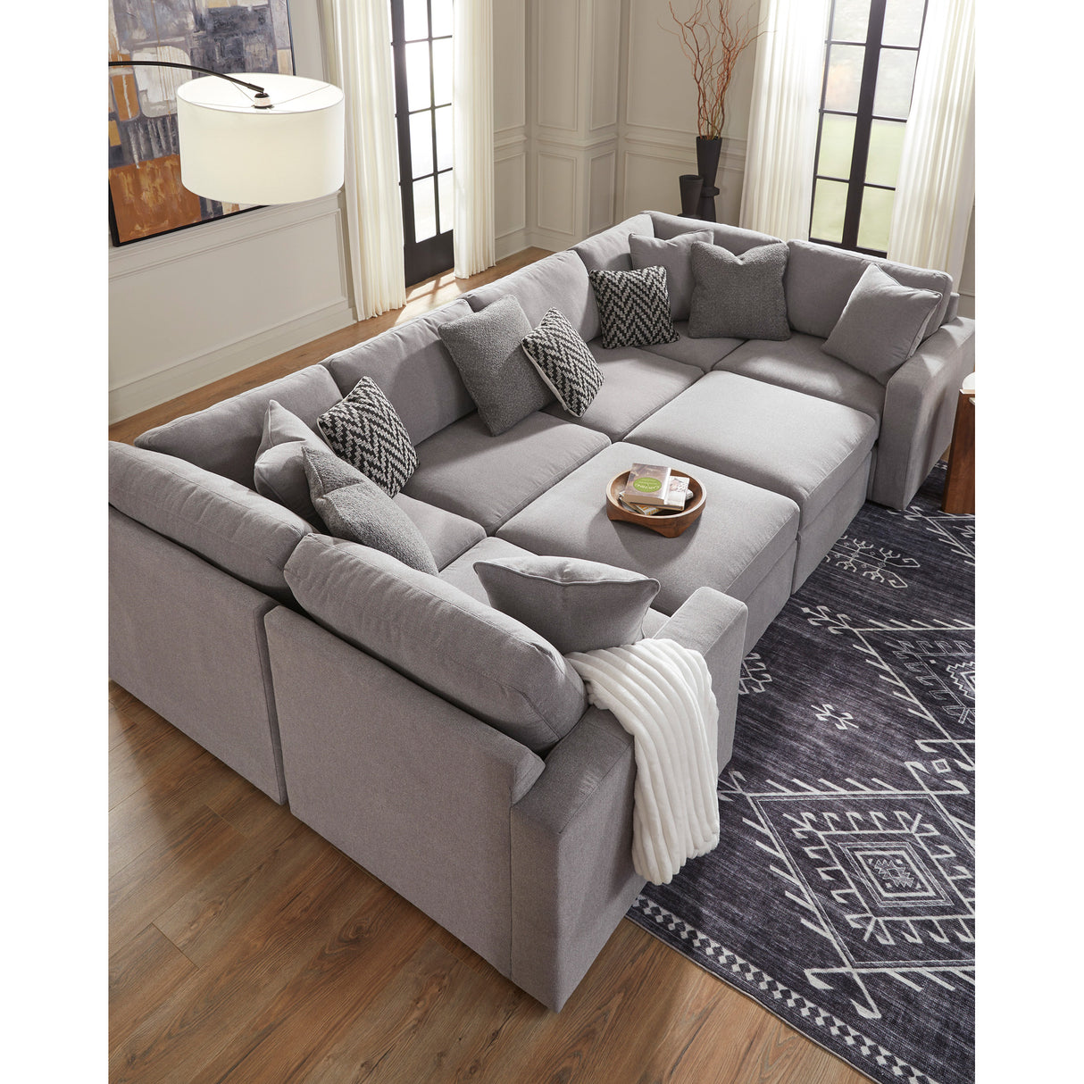 Room setting 2 featuring Modmax Granite Corner Wedge