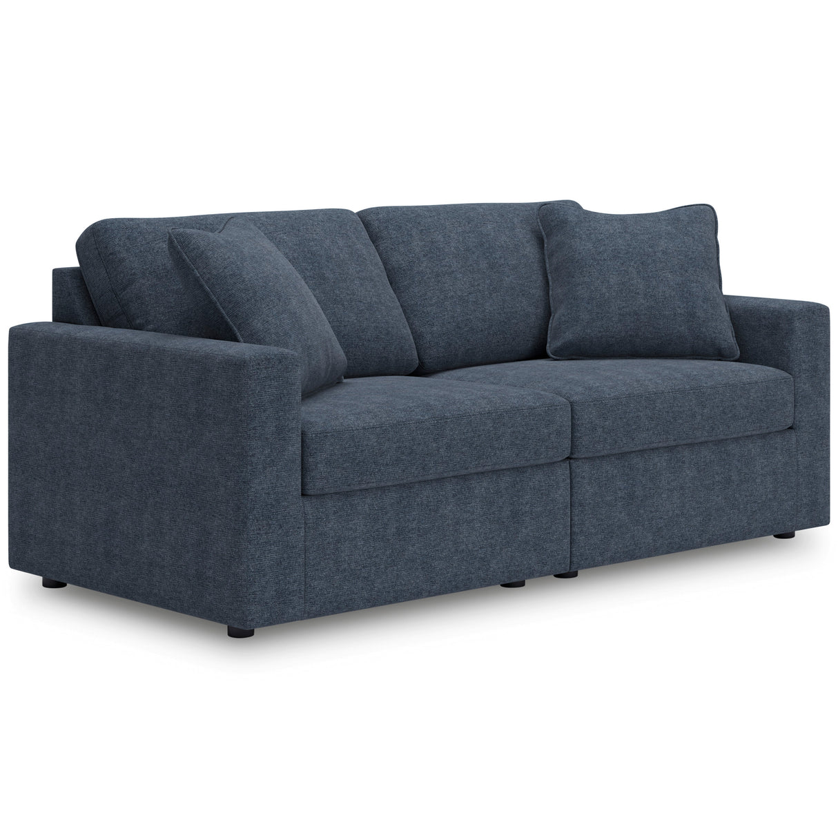 Front right view of Modmax Ink 2 Piece Loveseat