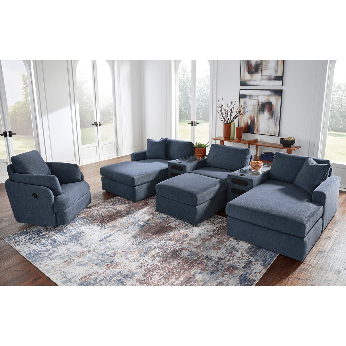 Room setting 2 featuring Modmax Ink Right Chaise