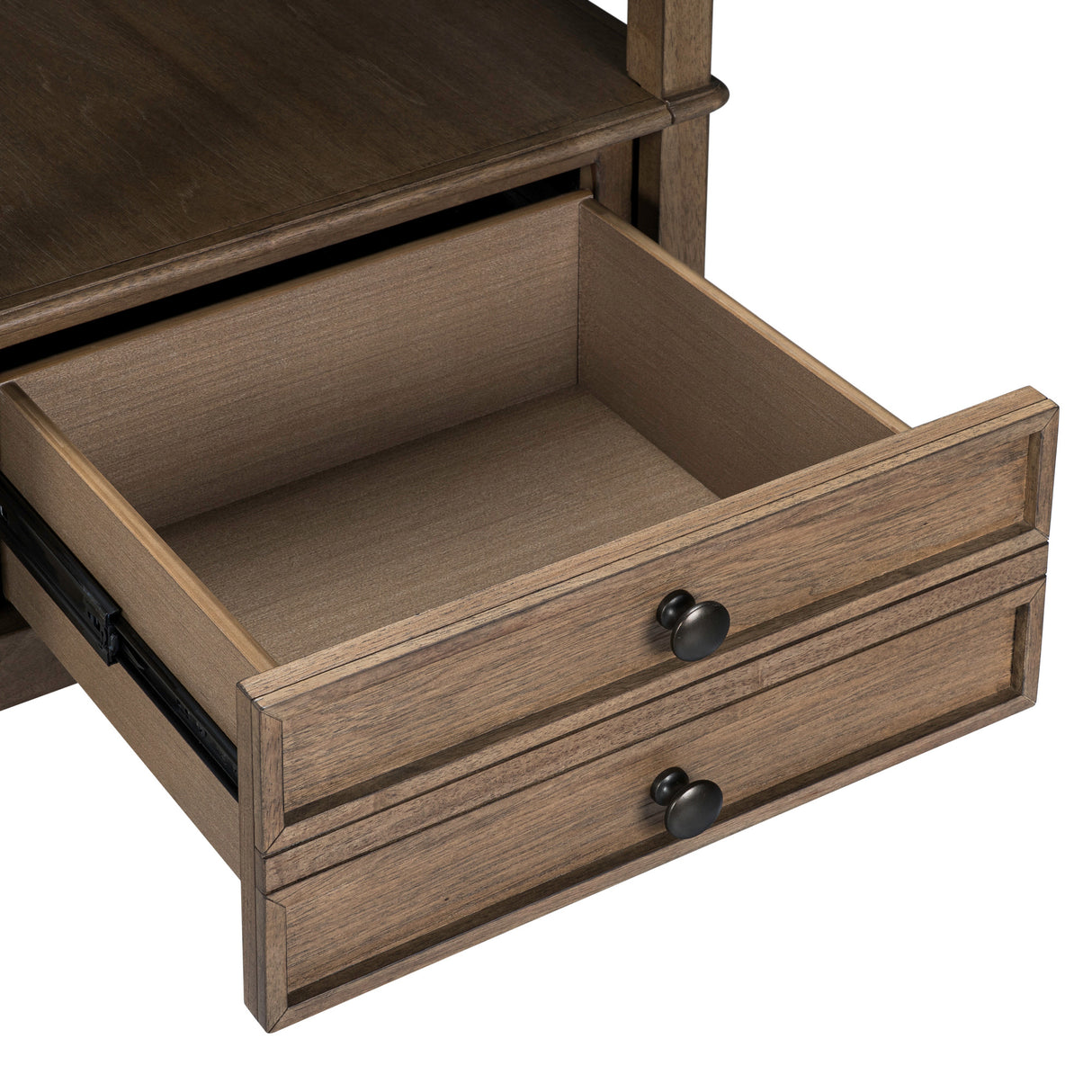 Detail view 3 of Artisan Home Sienna Stone 2 Drawer End Table