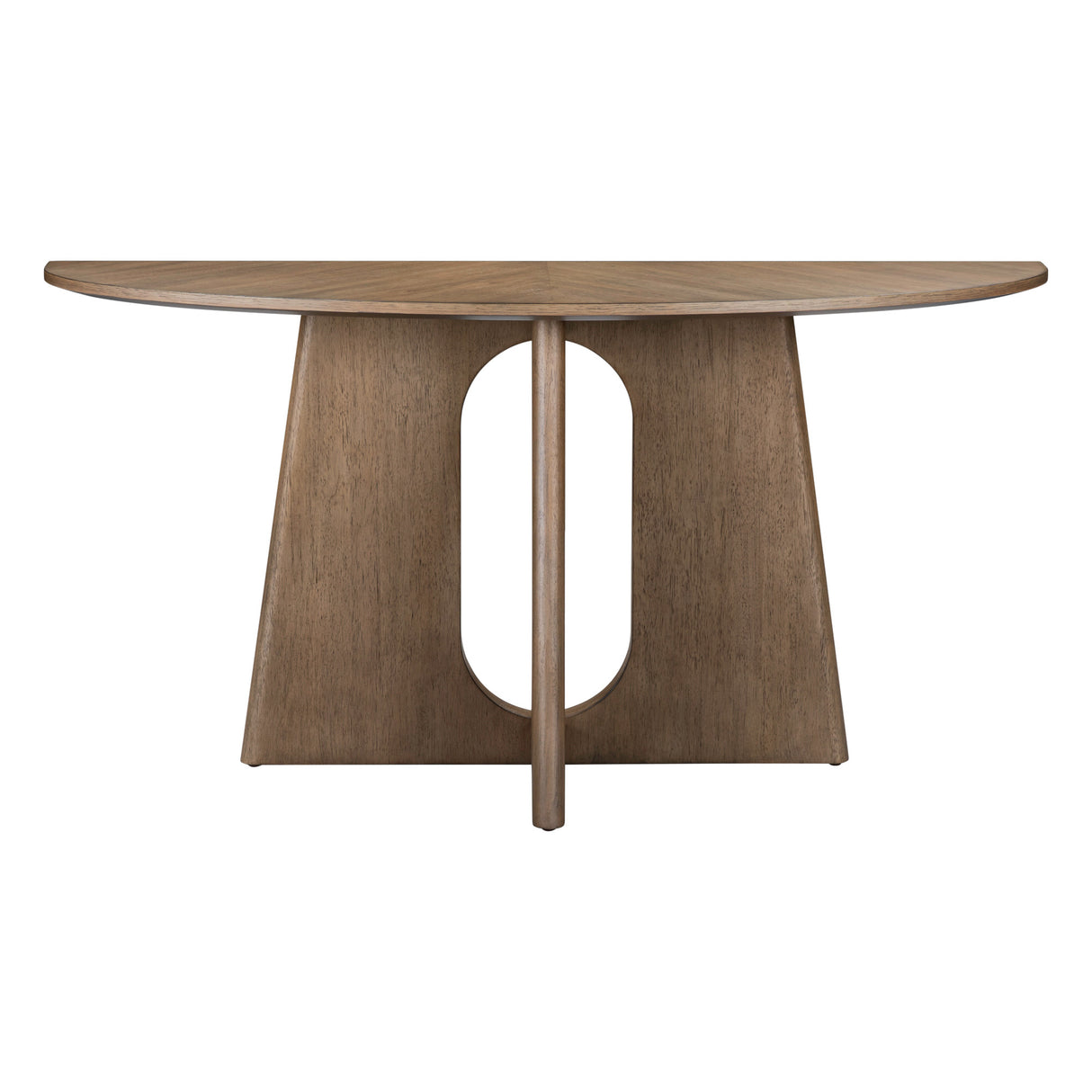 Hendrix Natural Demilune Sofa Table QK1107463