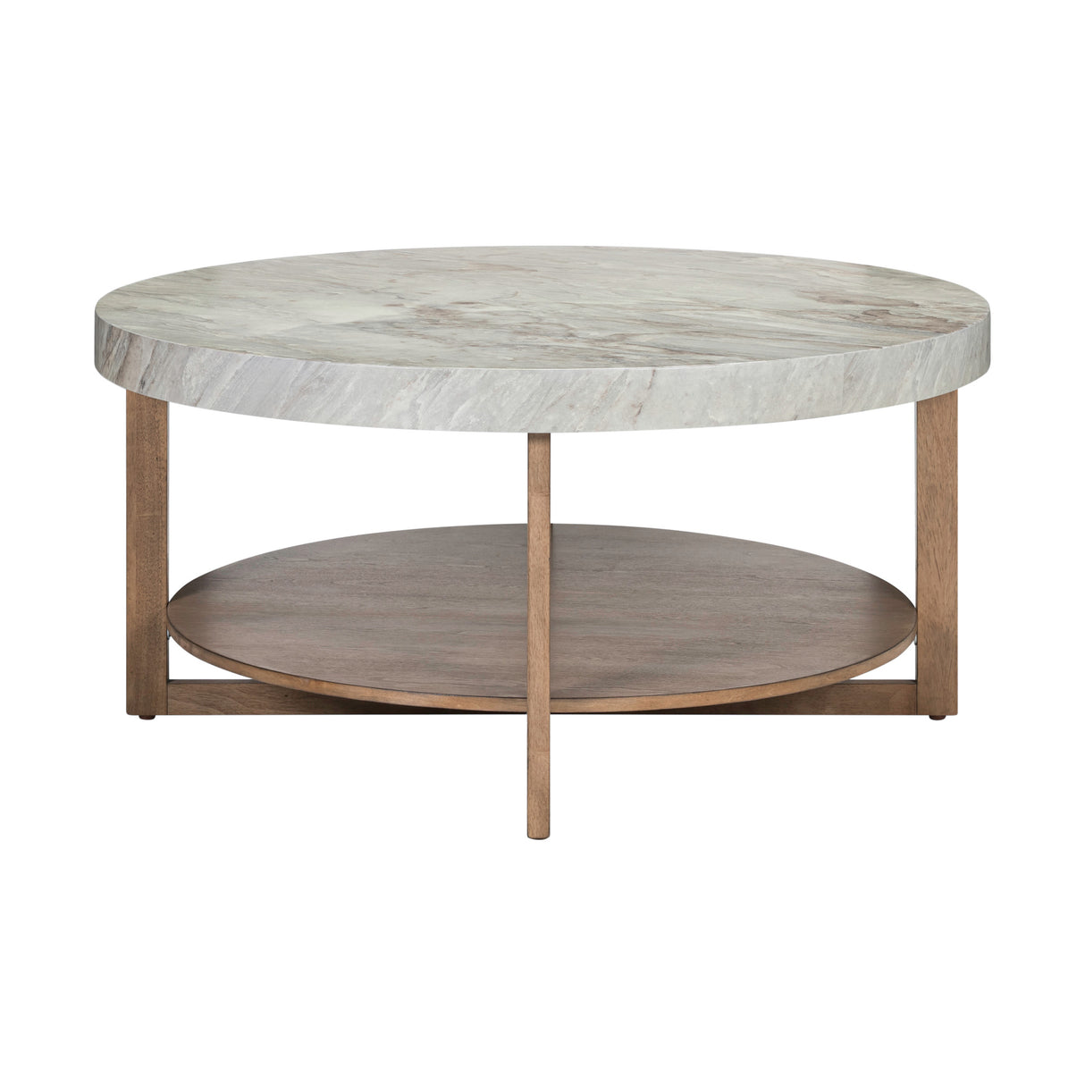 Danby Alabaster Round Coffee Table QK1107472