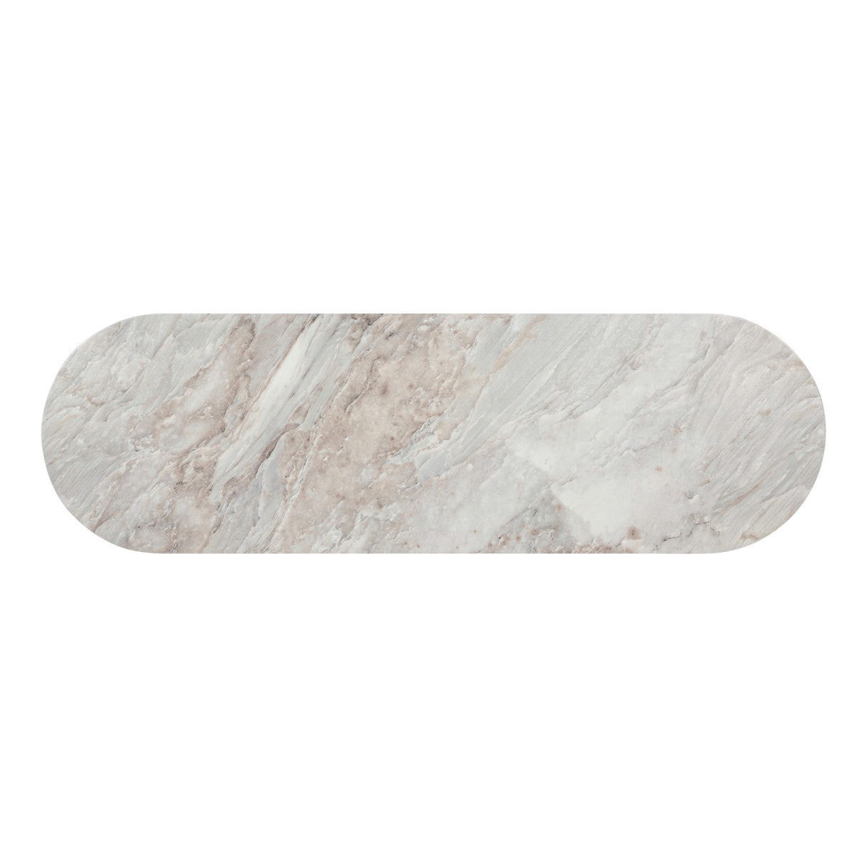 Top view of Danby Alabaster Sofa Table