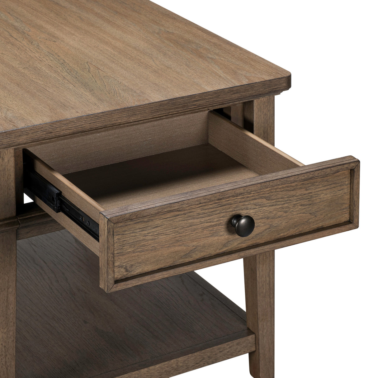 Detail view 2 of Artisan Home Sienna Stone 1 Drawer End Table