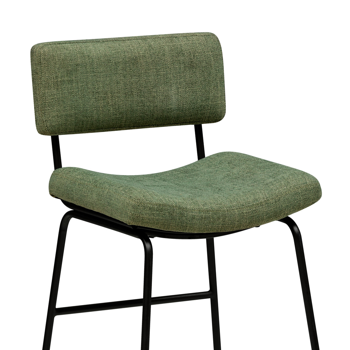 Detail view of Malory Avocado Bar Stool