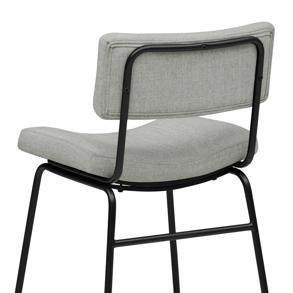 Top view of Malory Frosted Flint Counter Stool
