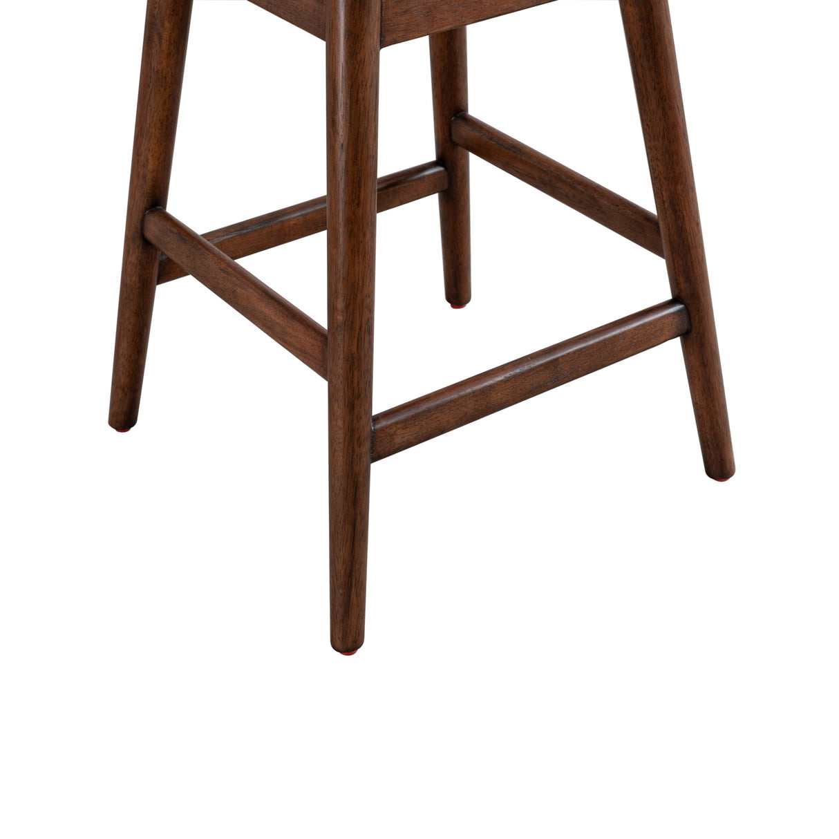 Top view of Sadie Taupe Swivel Counter Stool