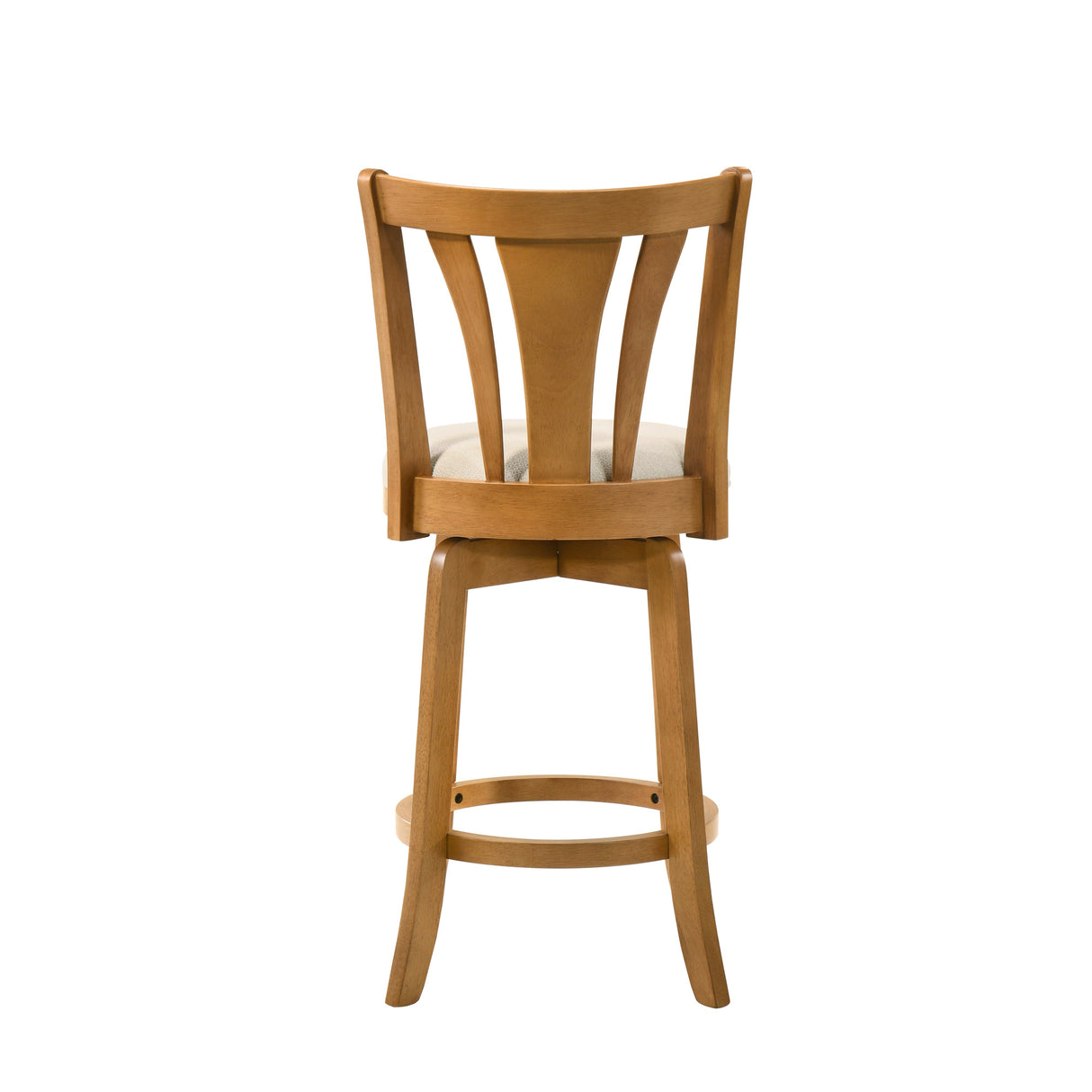 Back view of Elle Dune Swivel Bar Stool