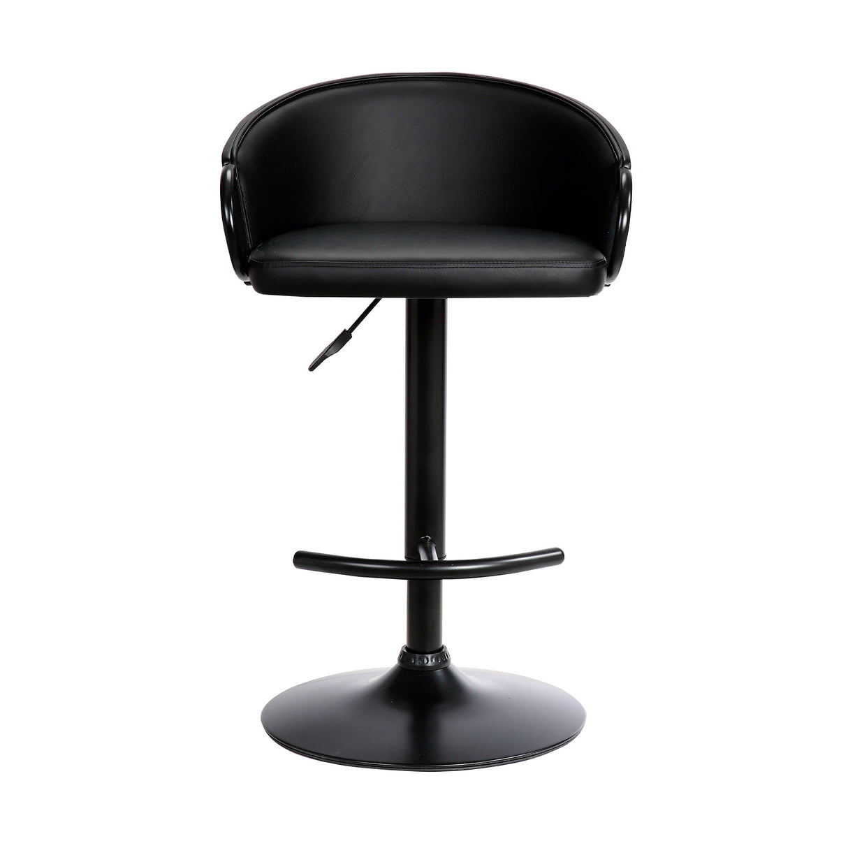 Montego Black Adjustable Bar Stool QK1107886