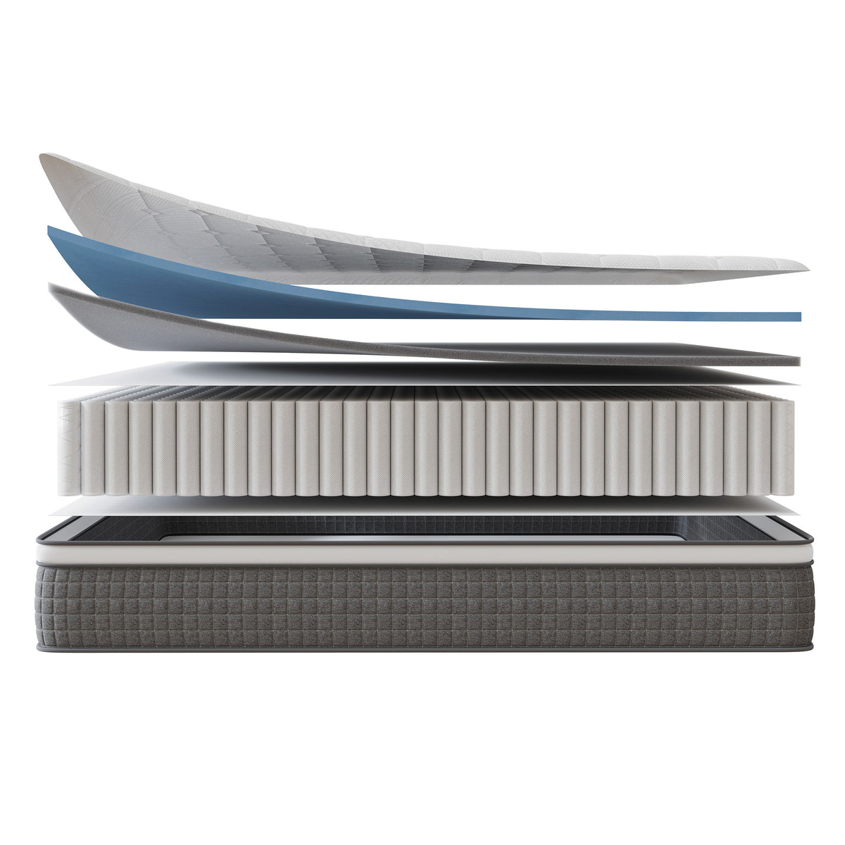 Detail view 3 of Luna Apex Plus 12 Inch Hybrid Queen Mattress
