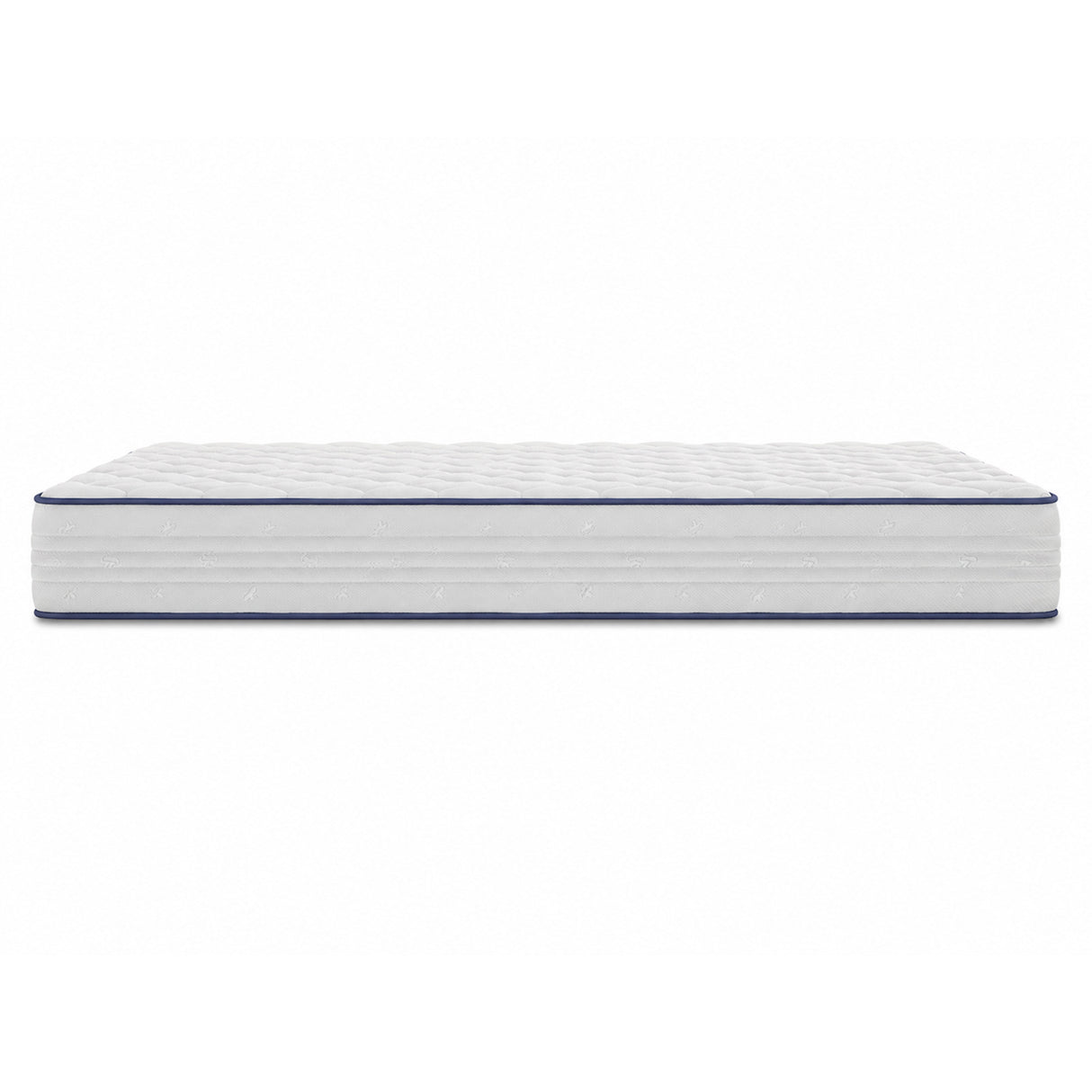Side view of Luna Shift Plus 8 Inch Hybrid Full Mattress