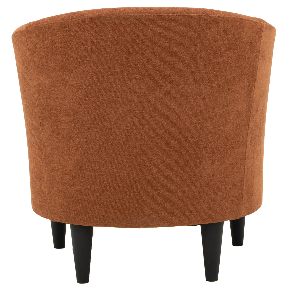 Back view of Chloe Clay Accent Chair