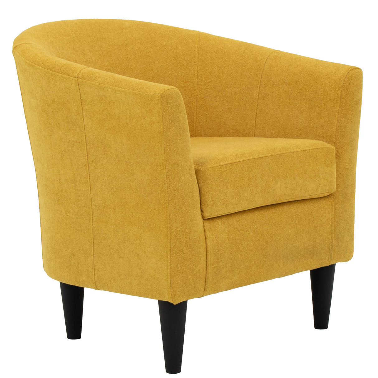 Front right view of Chloe Marigold Accent Chair