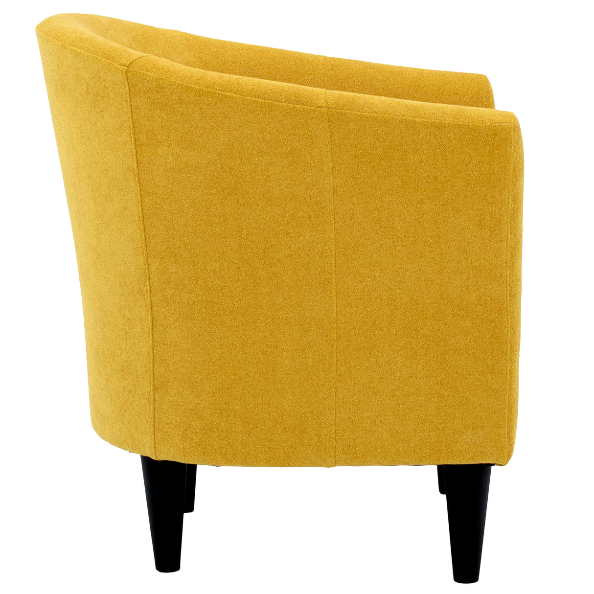 Side view of Chloe Marigold Accent Chair