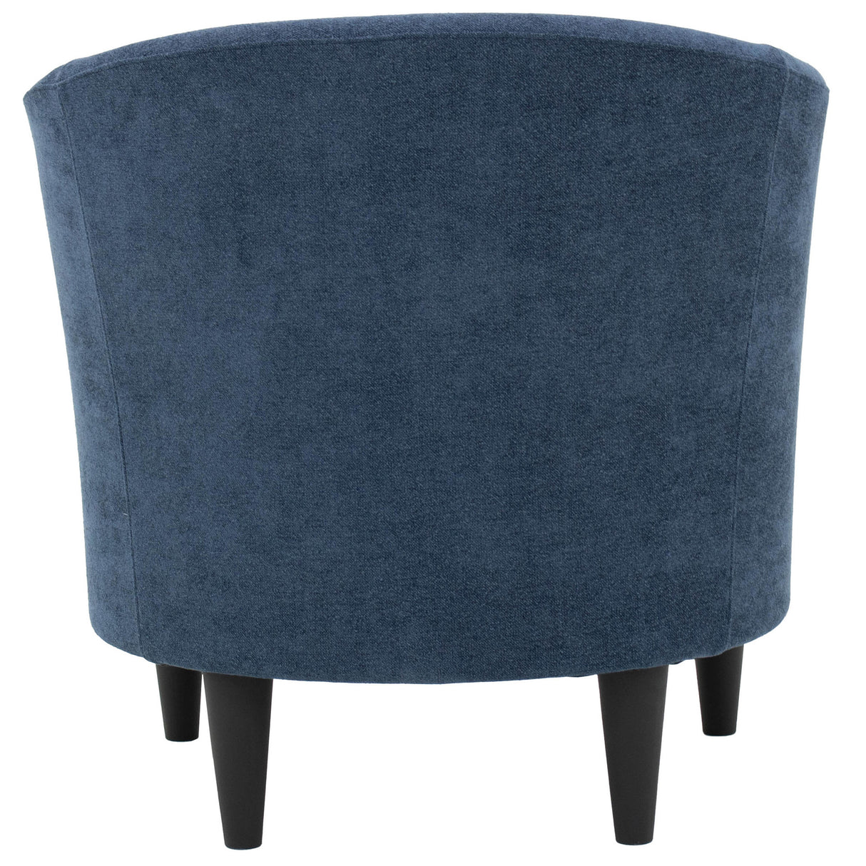 Back view of Chloe Indigo Accent Chair