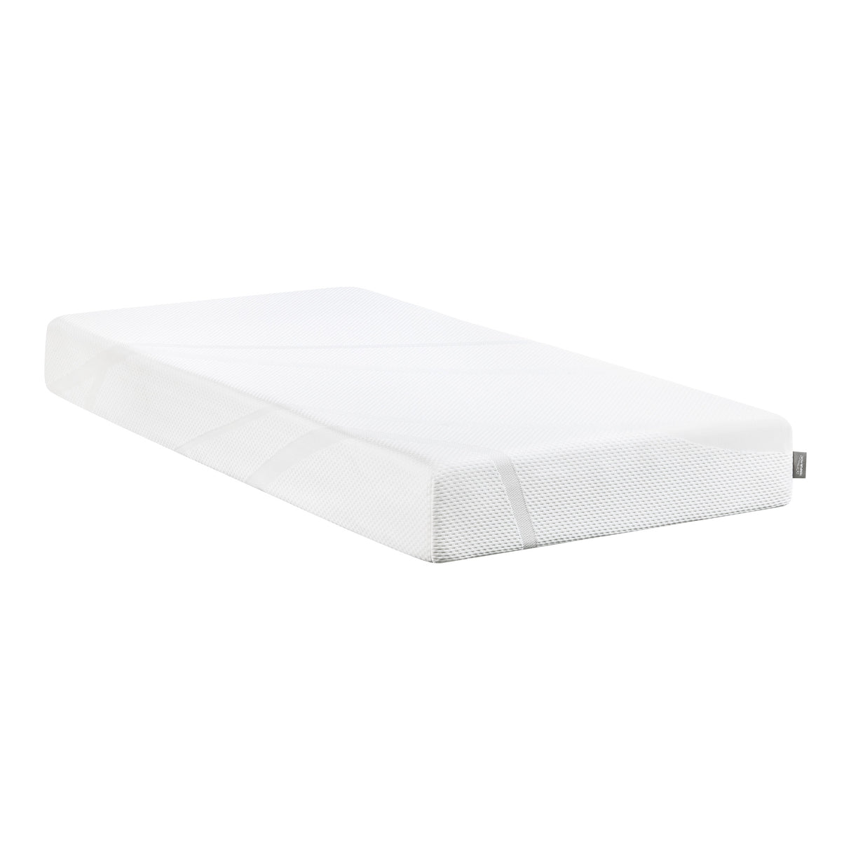 Front right view of Tempur-Pedic TEMPUR-Cloud Kids 8 Inch Medium Twin Mattress