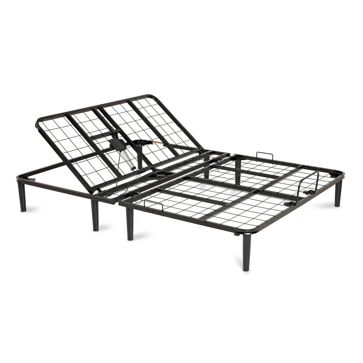 Front right view of Basic Motion Black Queen Adjustable Base