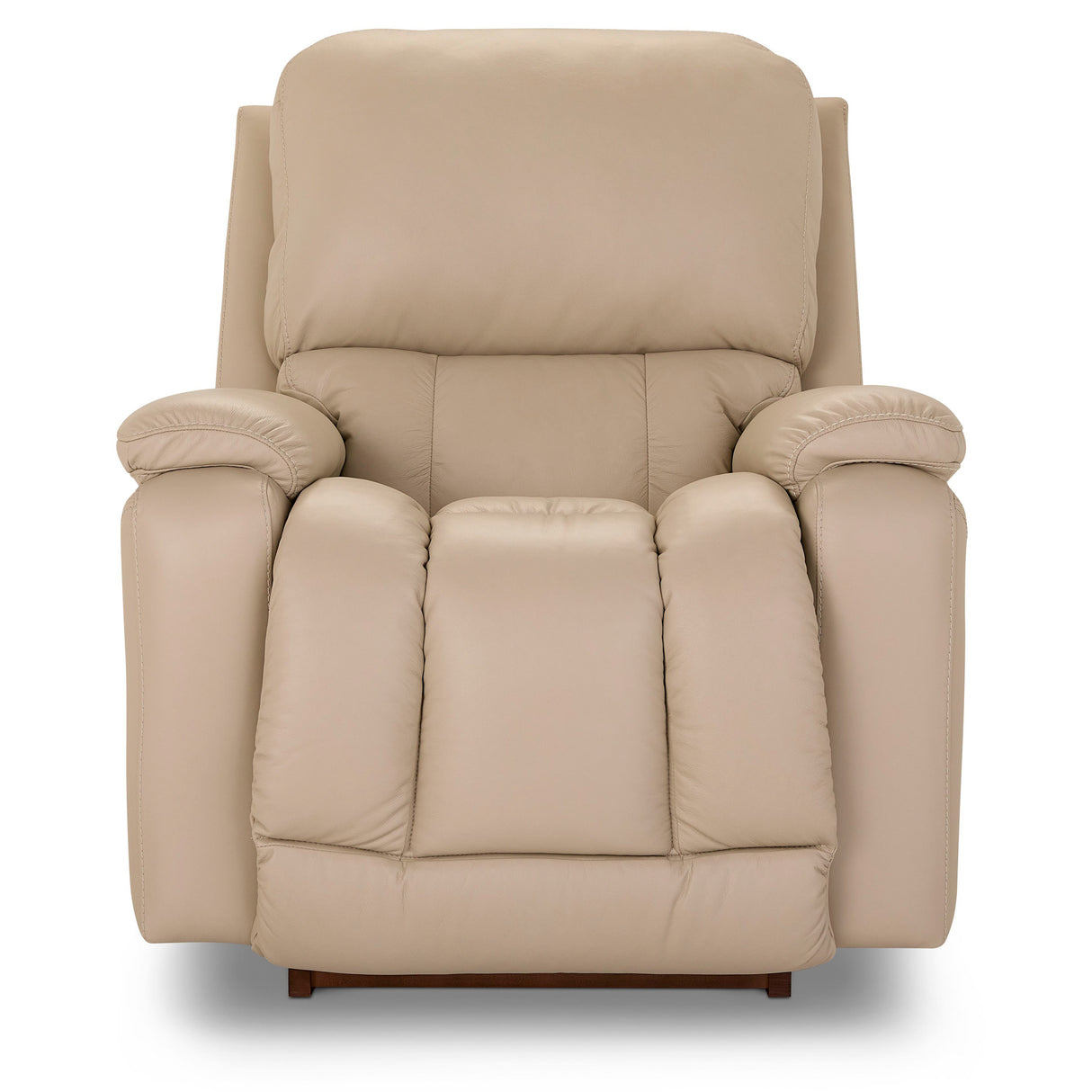 Ice Greyson Leather Tri-Power Rocker Recliner QK1108338