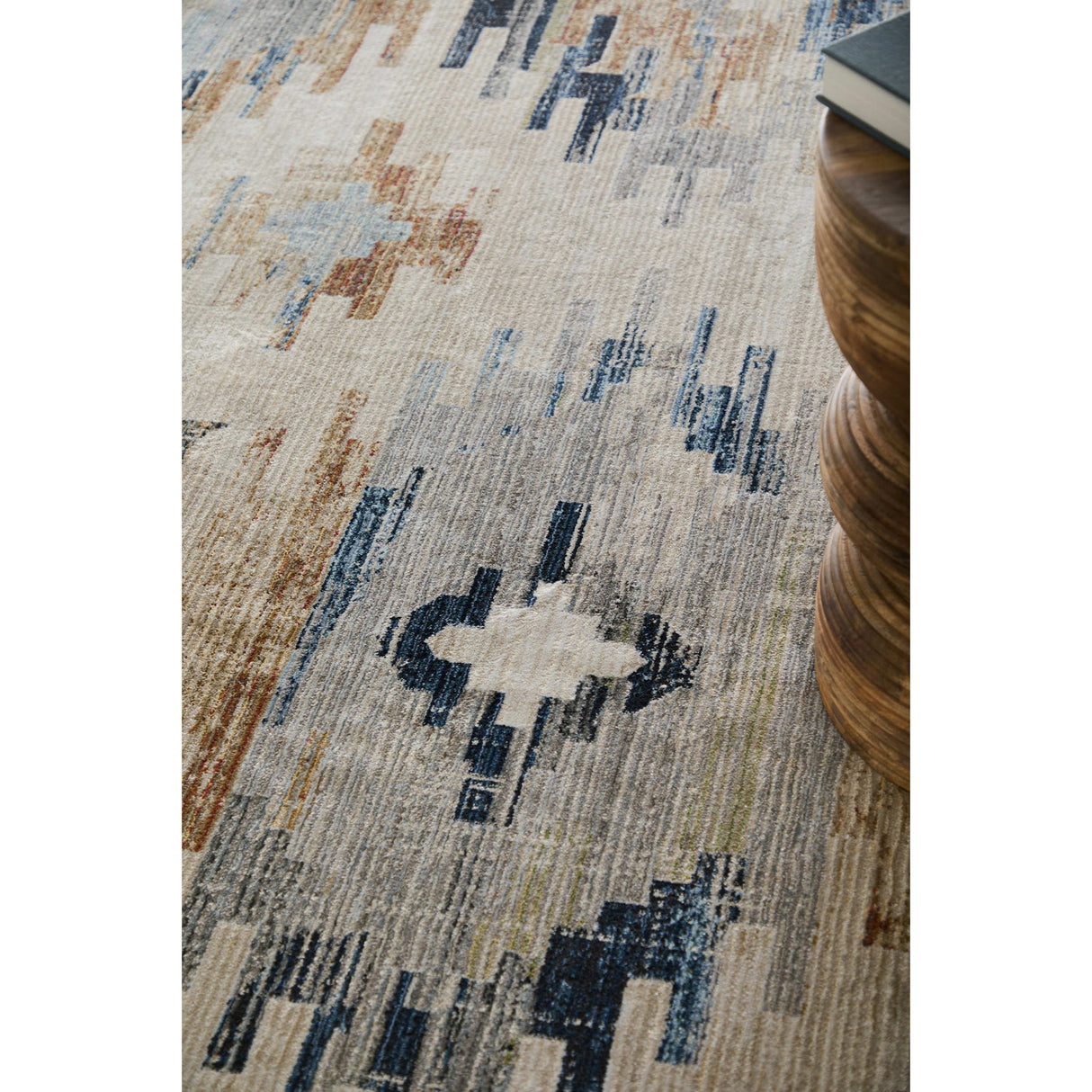 Side view of 5'x8' Rugs Sand Melrose 39ULF Rug