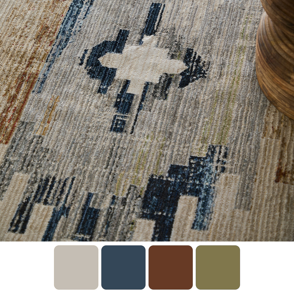 Swatch for the 9'x13' Rugs Sand Melrose 39ULF Rug