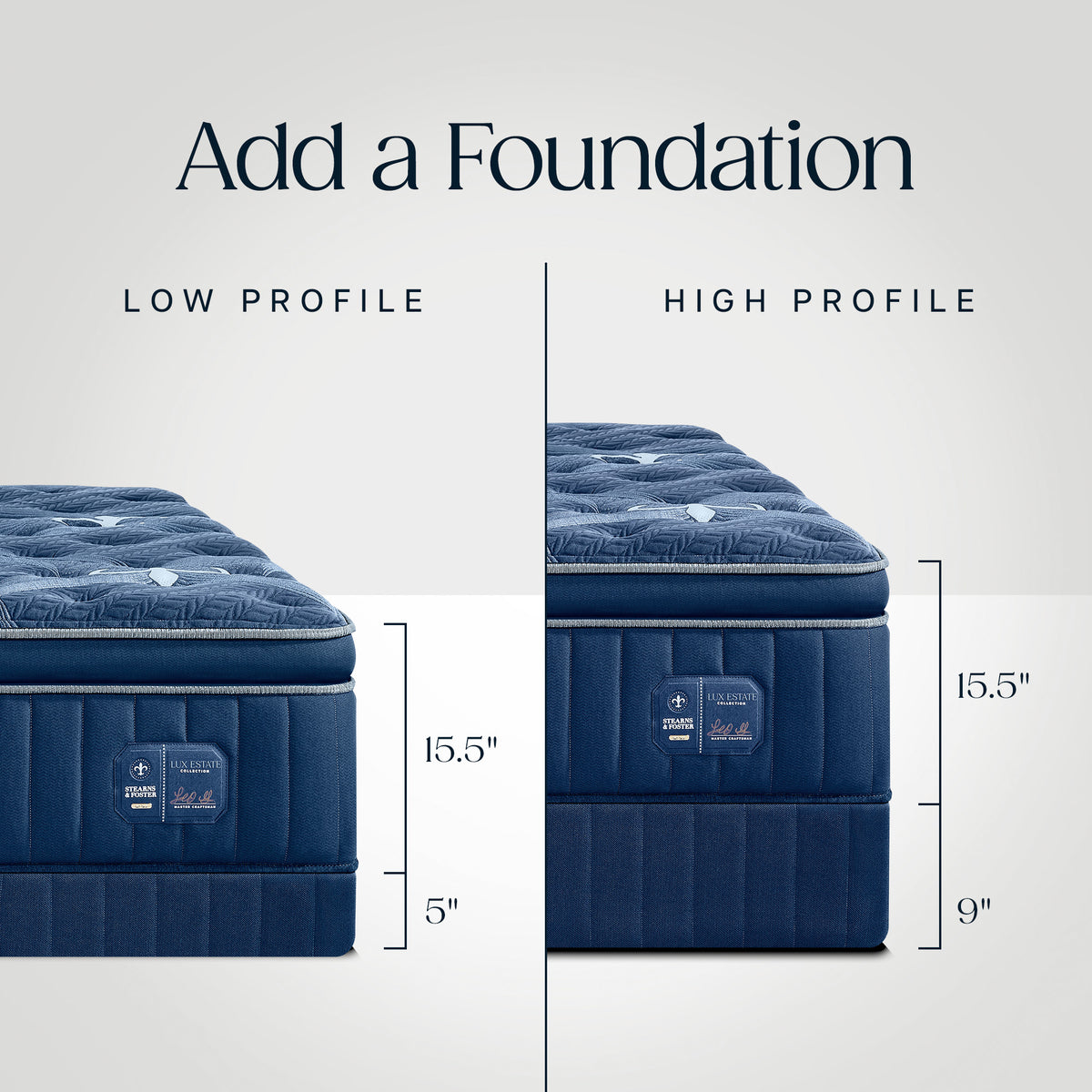 Detail view 2 of Stearns and Foster Lux Estate Medium Pillowtop II King Mattress