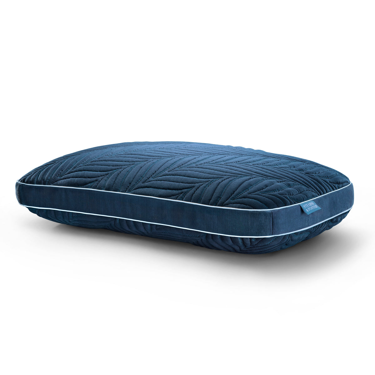 Front right view of Stearns and Foster Lux Estate II Queen Pillow
