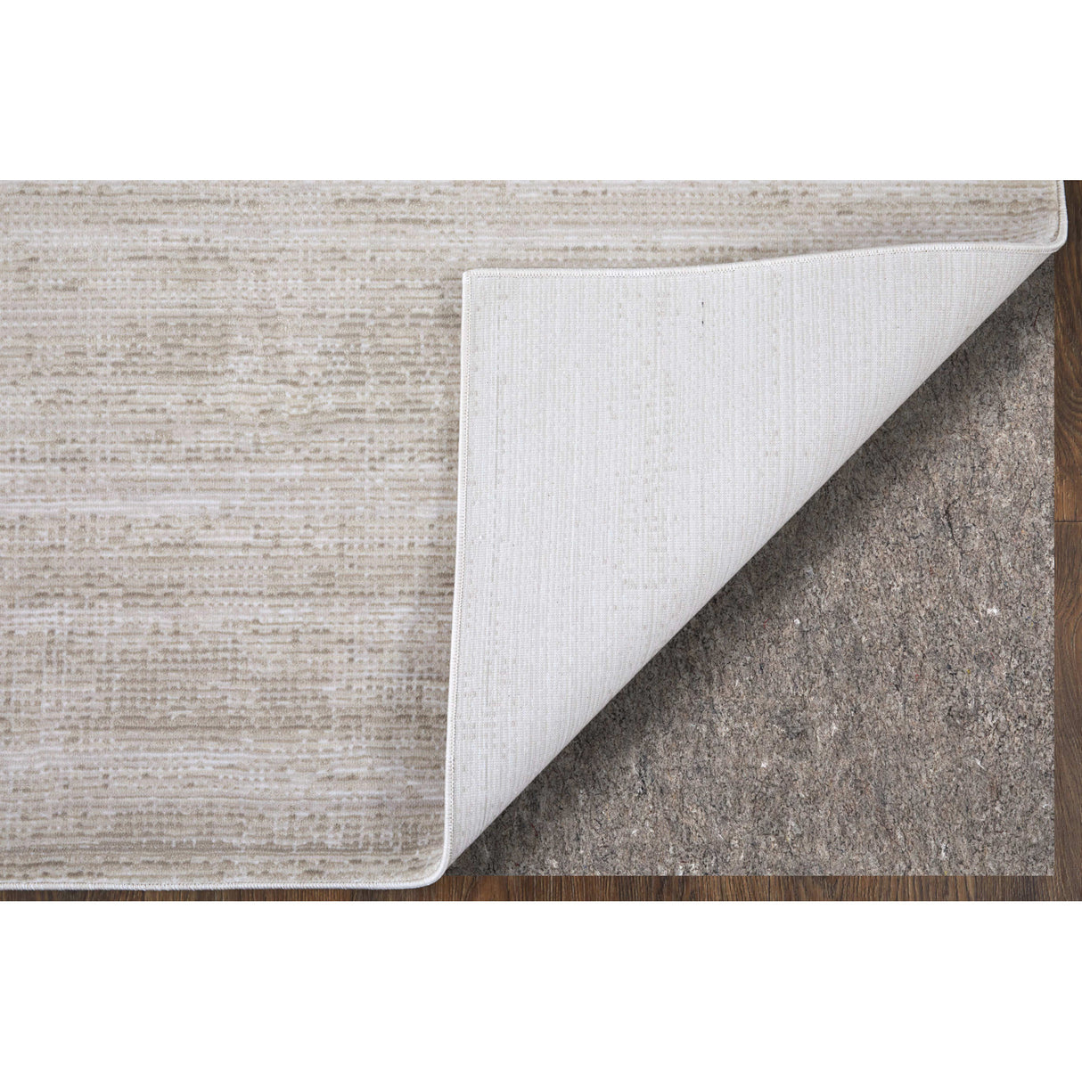 Back view of 8'x10' Rugs Beige Deja 39PJF Rug