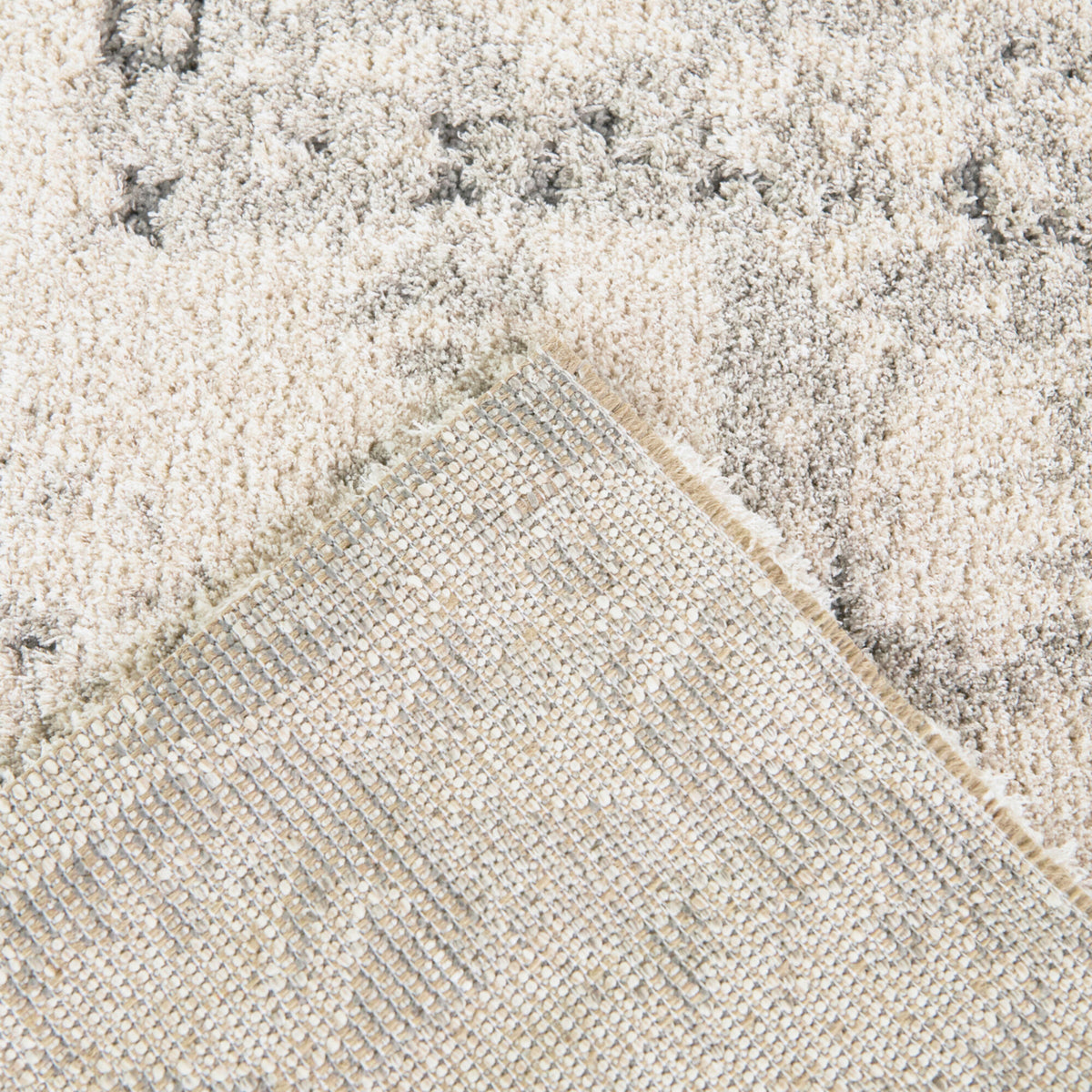 Back view of Hilaeira Gray 5x8 Rug