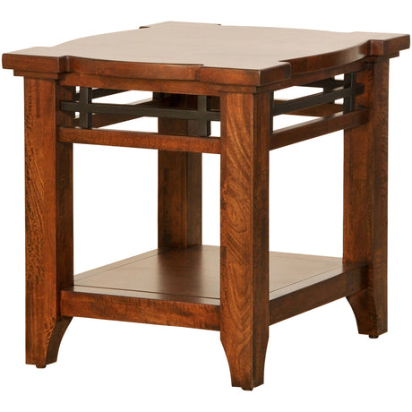 Whistler Retreat Dark Walnut End Table QK987511