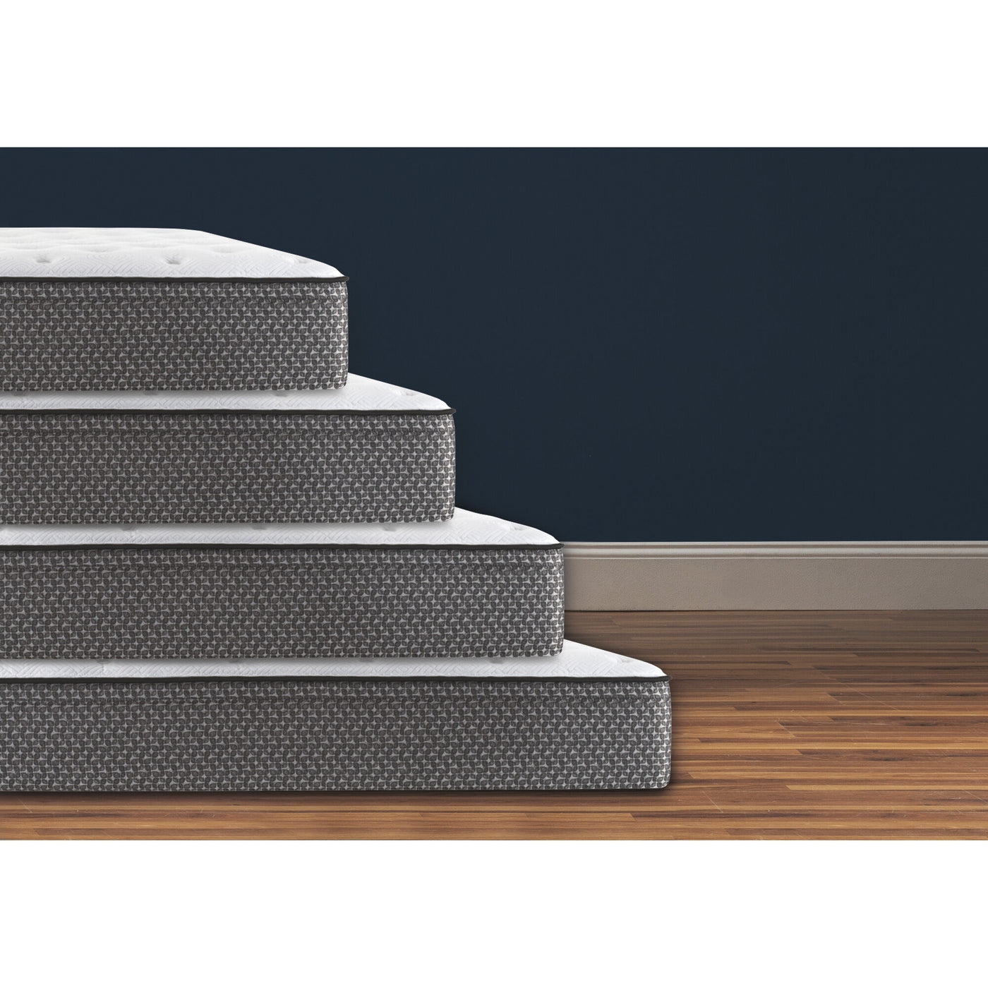 Sealy mattresses stacked